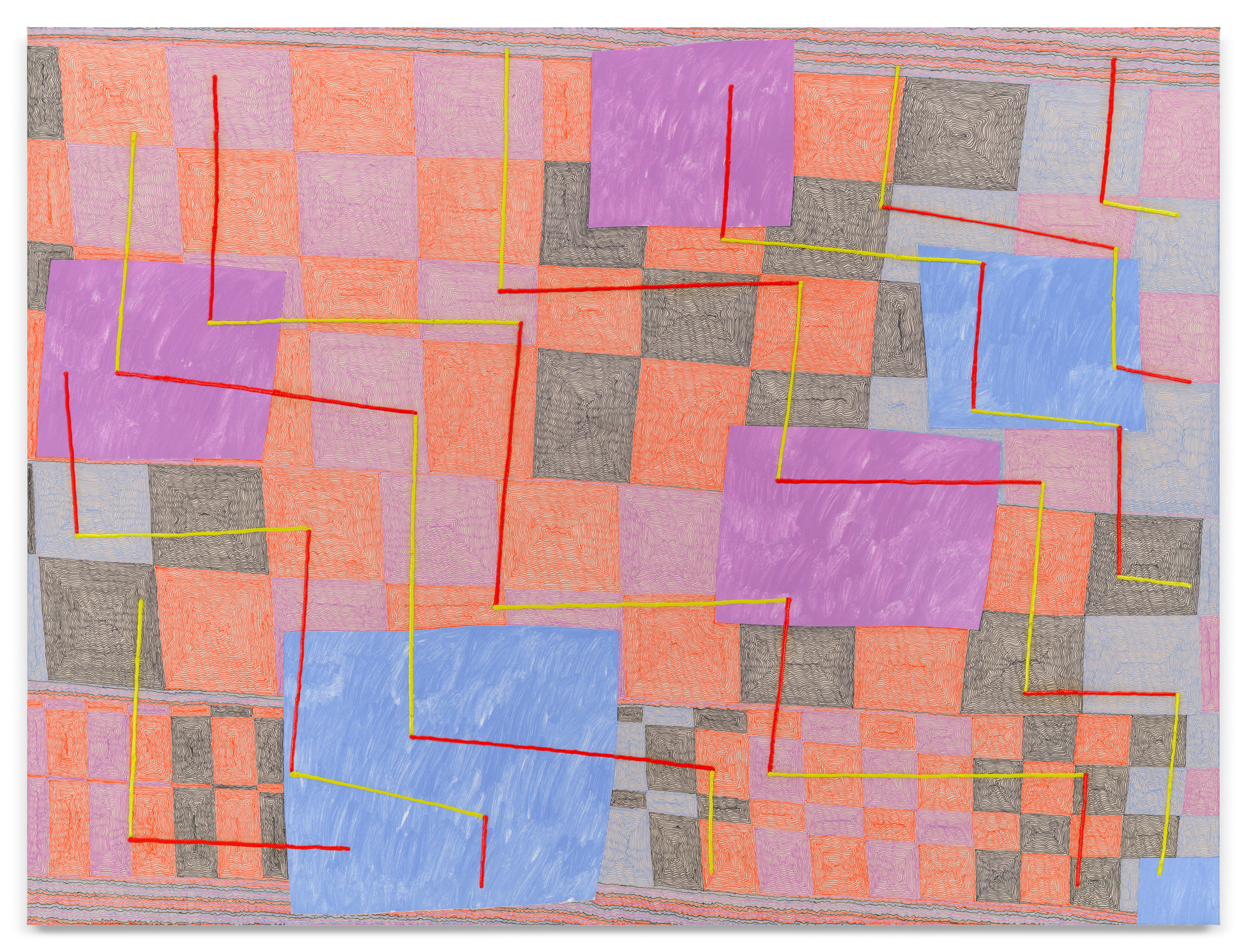 Flash, 2023, Acrylic and oil on canvas, 72 x 96 inches, 182.9 x 243.8 cm,&nbsp;MMG#36054