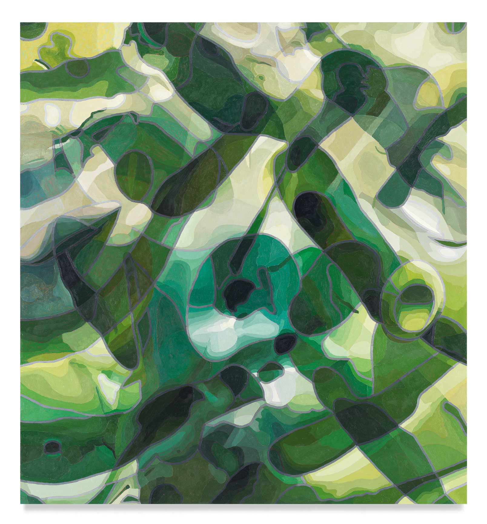 Untitled, 2020, Oil on canvas, 58 x 54 inches, 147.3 x 137.2 cm, MMG#33740