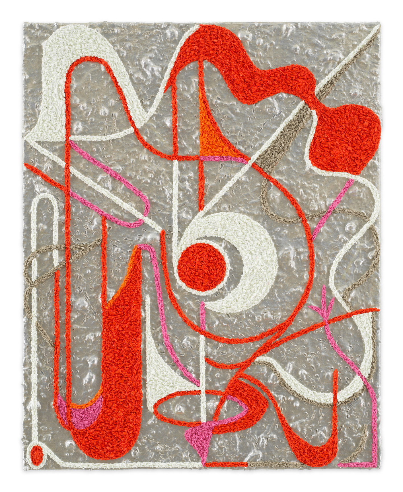 Alien She, 2024, Mixed media on linen, 20 1/4 x 16 1/8 inches, 51.4 x 41 cm,&nbsp;MMG#36580