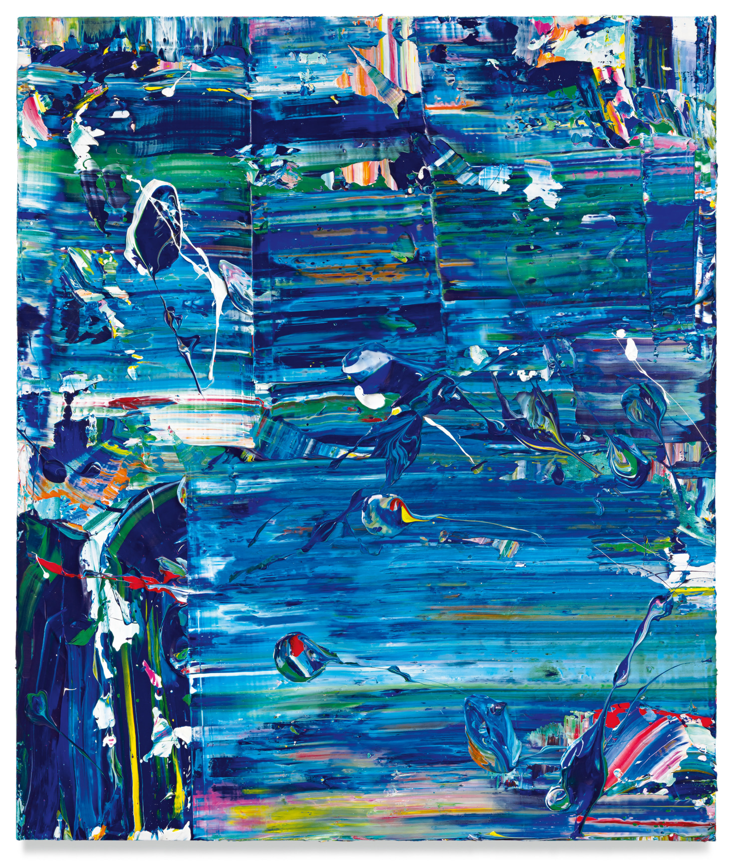 Deep End, 2021, Acrylic on canvas, 52 x 44 inches, 132.1 x 111.8 cm, MMG#33686