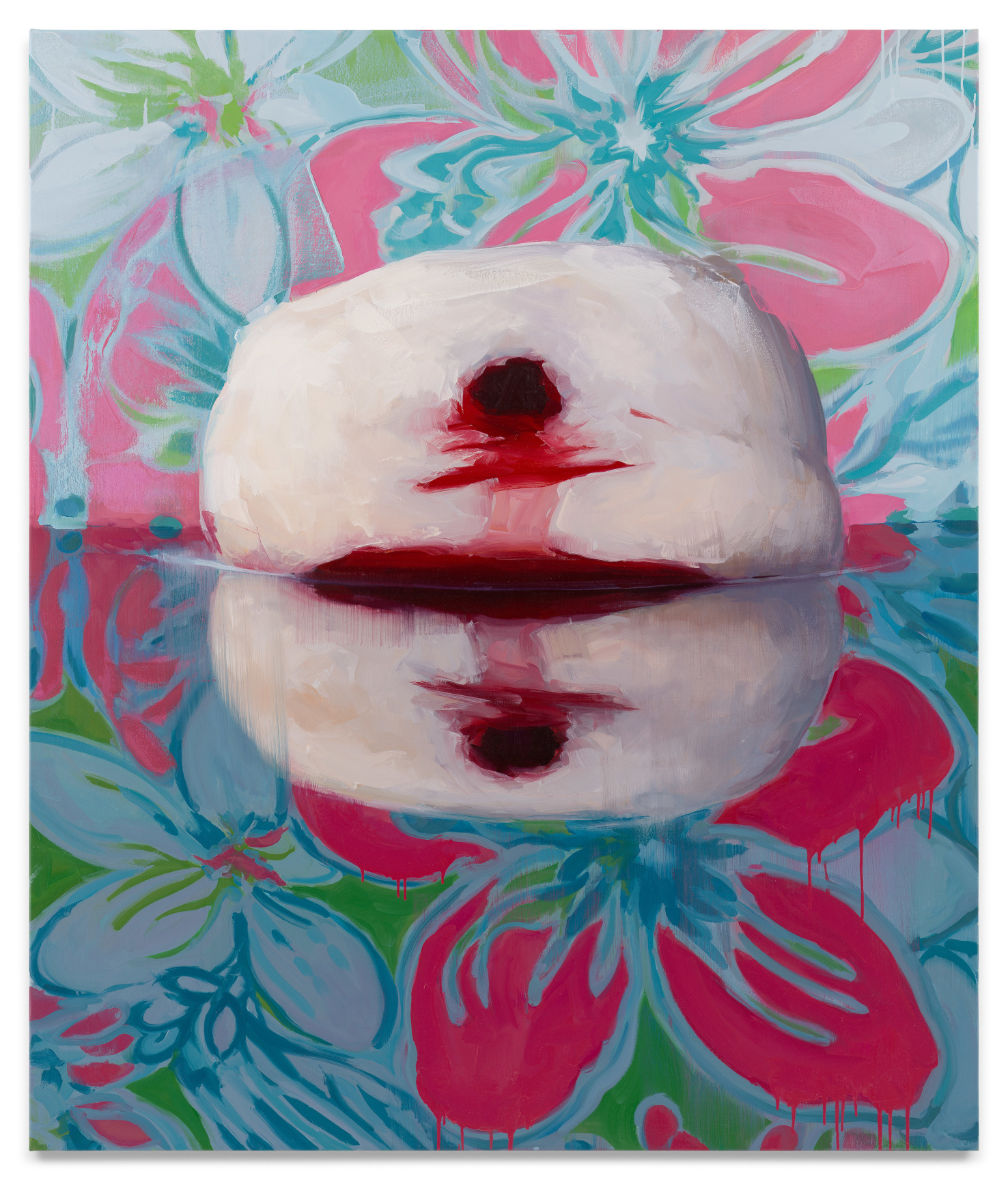 Diary of a Thief, 2023, Oil on canvas, 58 x 49 inches, 147.3 x 124.5 cm,&nbsp;MMG#35900