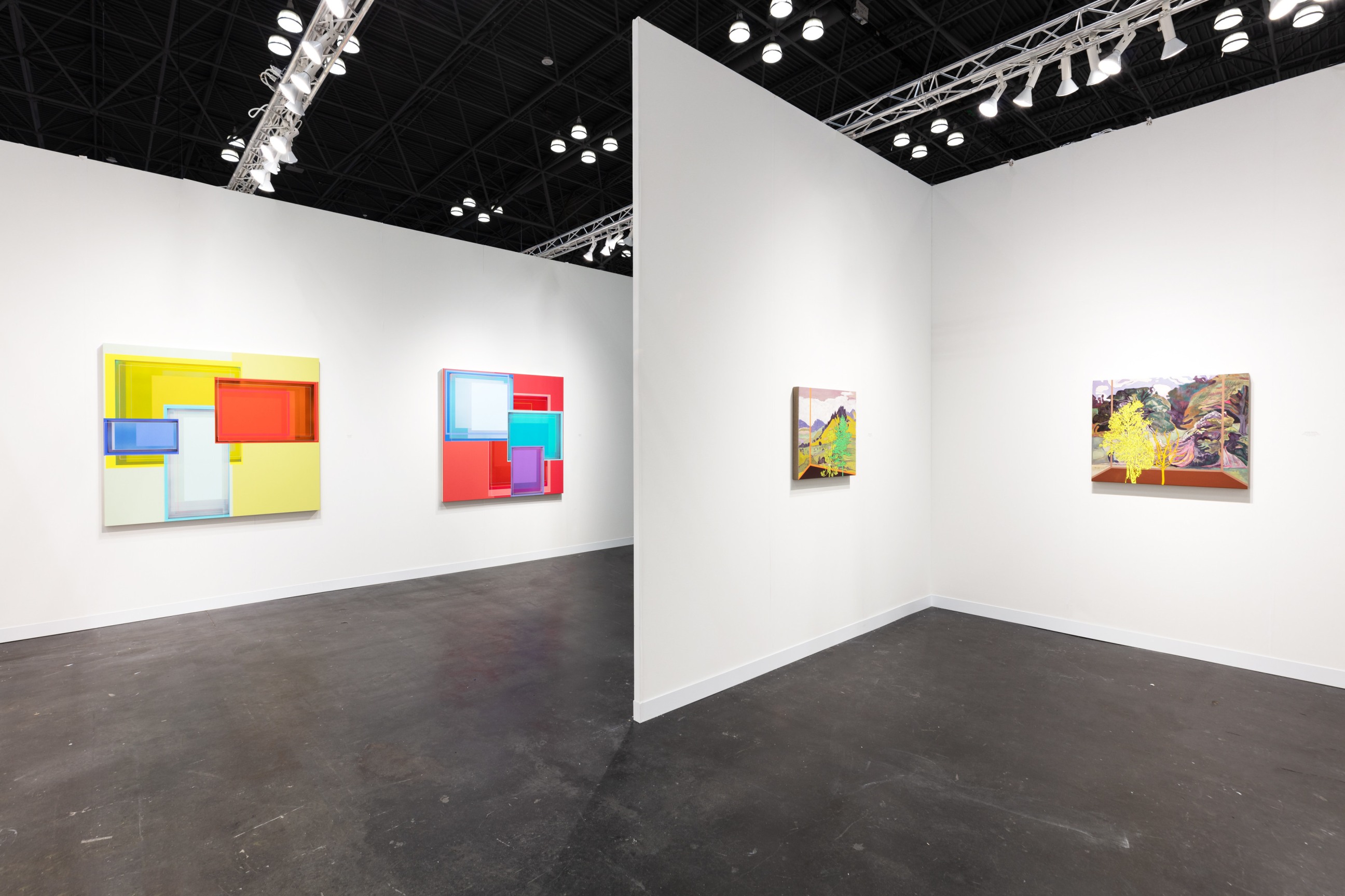 Installation view, Booth #330, Miles McEnery Gallery, The Armory Show 2022 &copy; Silvia Ros