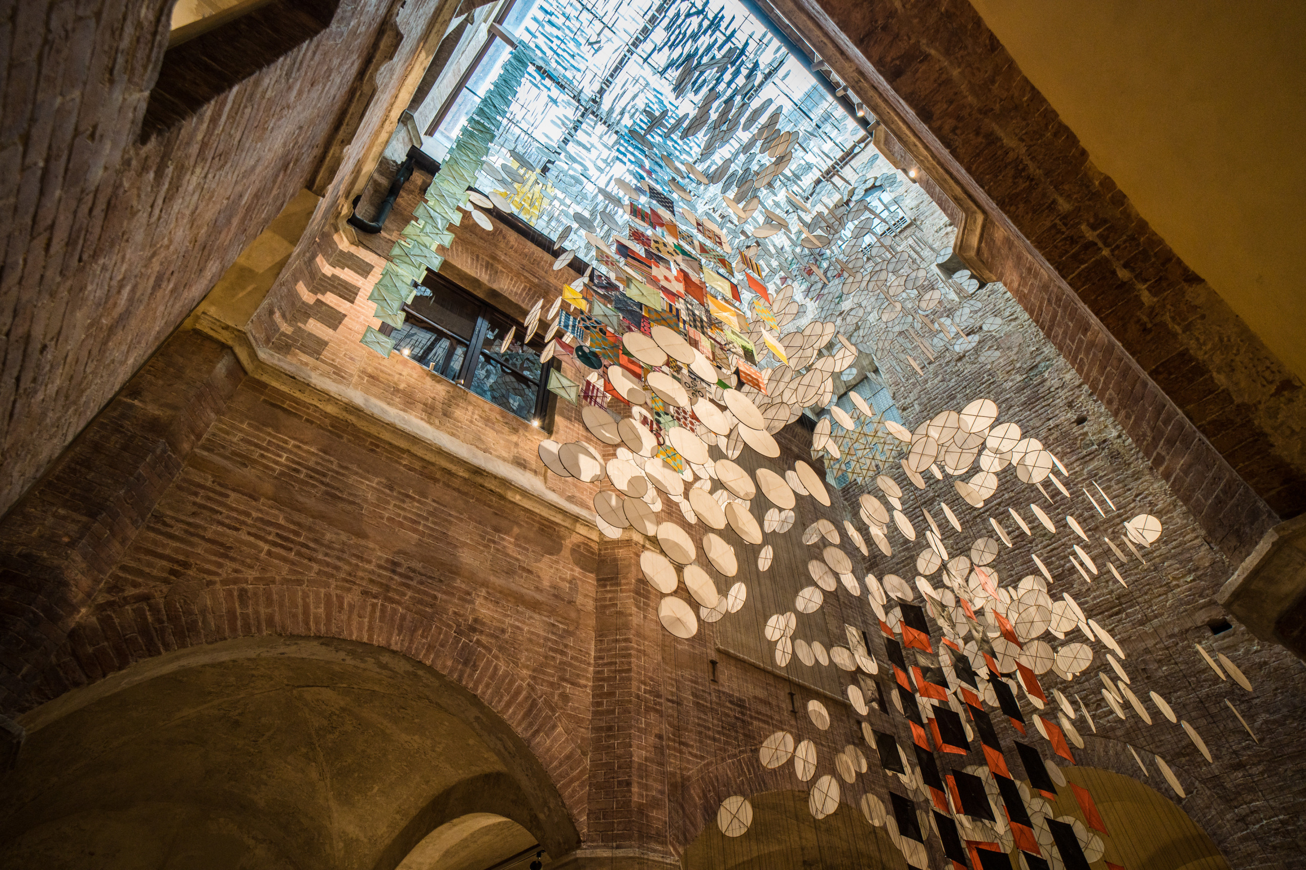 &nbsp;Path to the Sky, 2025, Santa Maria della Scala, Siena, Italy. Photo by Luca Deravignone, courtesy of the Santa Maria della Scala.