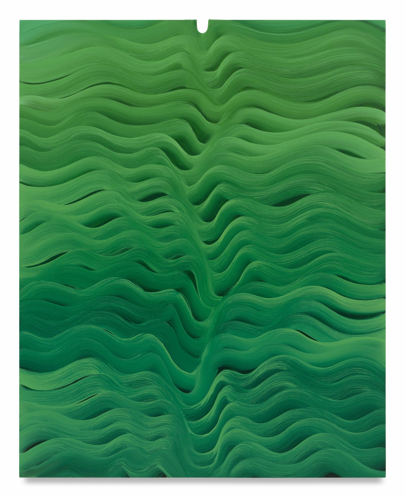 Trespasser no. 1 (Small), 2025, Oil on linen over shaped stretcher, 40 x 32 inches, 101.6 x 81.3 cm, MMG#38007