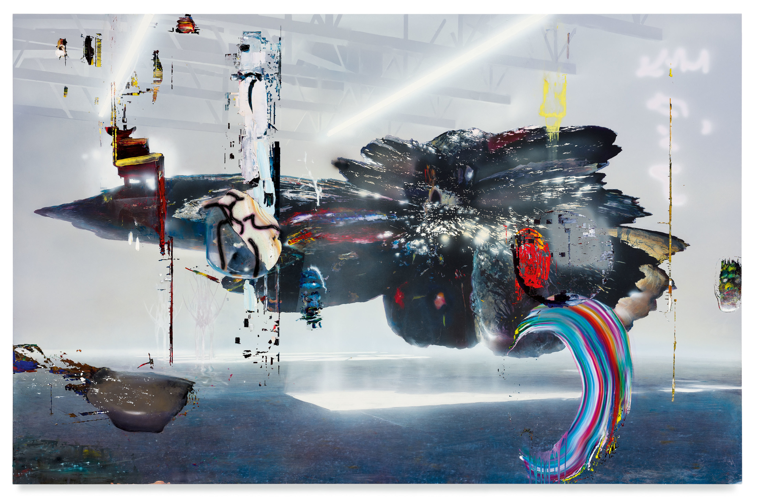 Houses of the Holy, 2021, Acrylic on canvas over panel,&nbsp;, 80 x 124 inches, 203.2 x 315 cm,&nbsp;MMG#33040