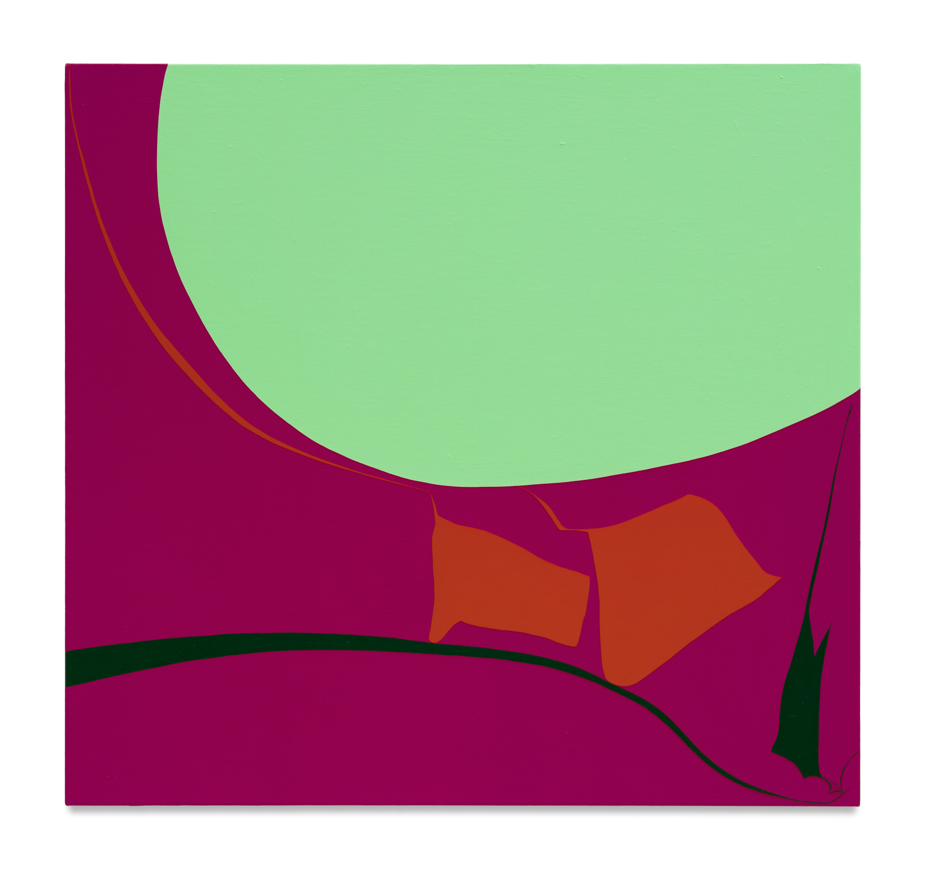 Verse, 2020, Oil on linen, 35 x 37 1/2 inches, 88.9 x 95.3 cm, MMG#33001