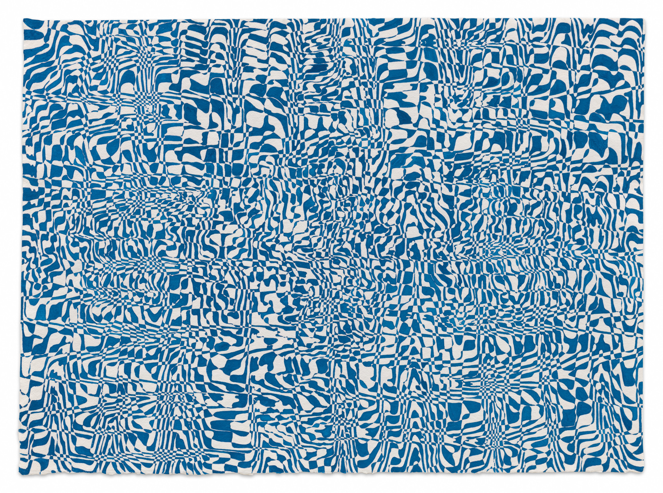 Decryptames, 2023, Ink and Graphite on paper, 22 3/4 x 31 inches, 57.8 x 78.7 cm,