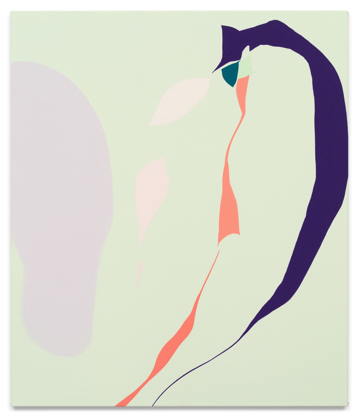 Glint, 2023, Oil and acrylic on linen, 30 x 25 1/2 inches, 76.2 x 64.8 cm,&nbsp;MMG#36136