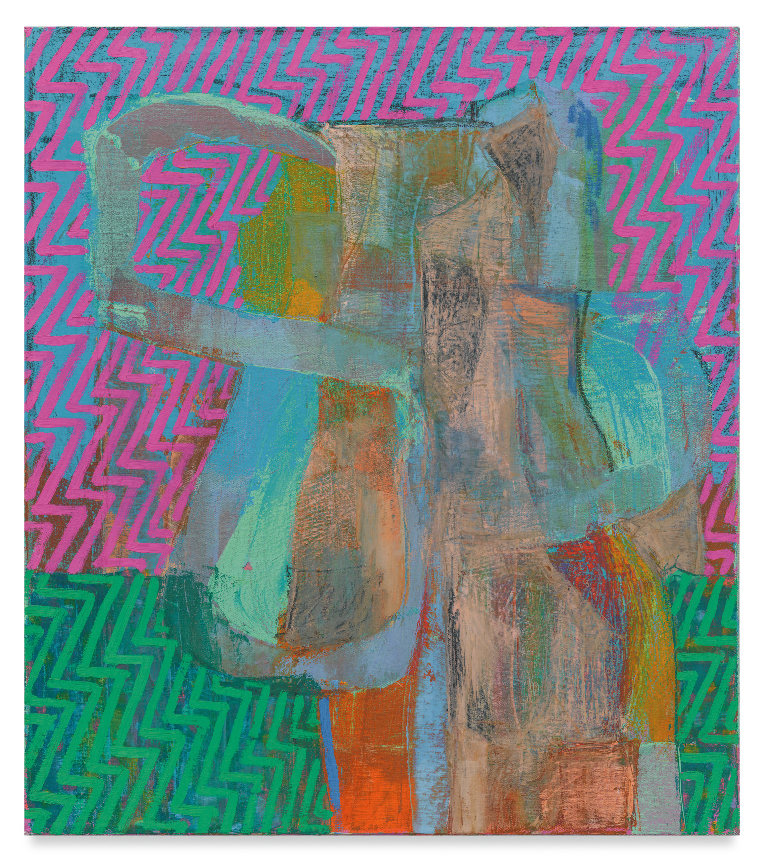 No Monsters, 2022, Oil on canvas, 17 x 15 inches, 43.2 x 38.1 cm, MMG#34831