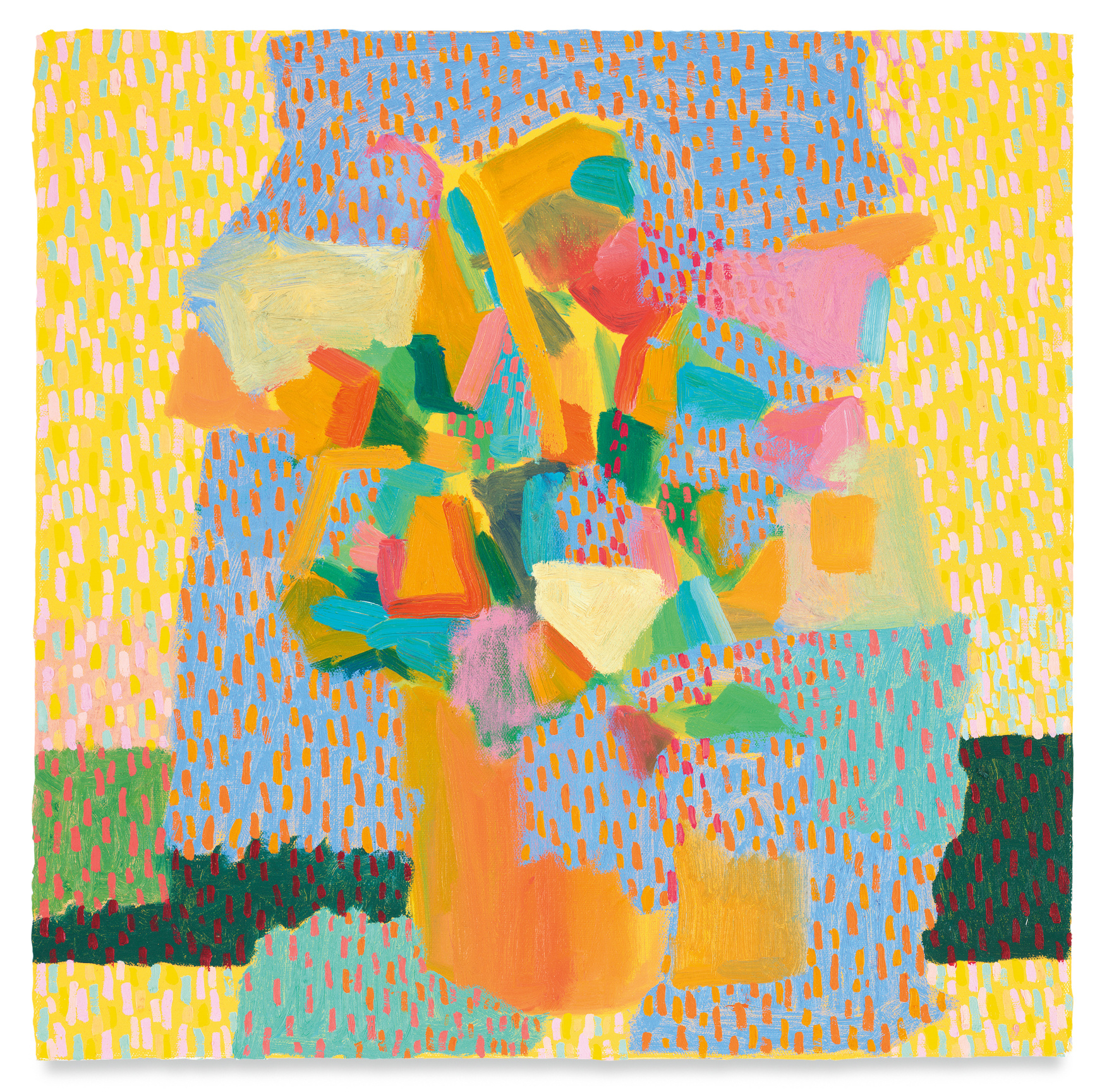 Still Life, 2022, Oil on canvas, 16 x 16 inches, 40.6 x 40.6 cm, MMG#34665