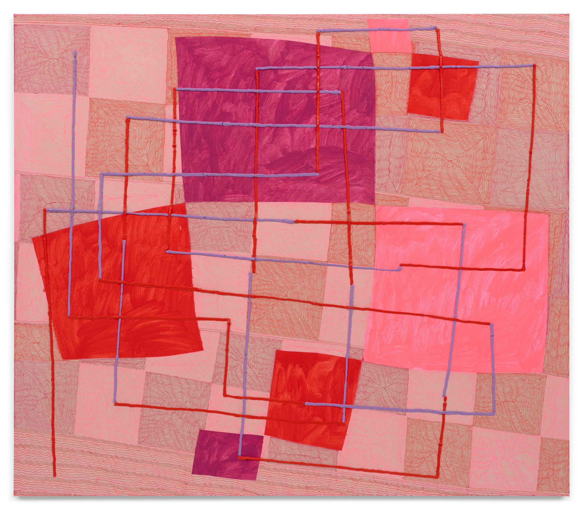 ILOVEYOU, 2024, Acrylic and oil on canvas, 52 x 60 inches, 132.1 x 152.4 cm,&nbsp;MMG#36466