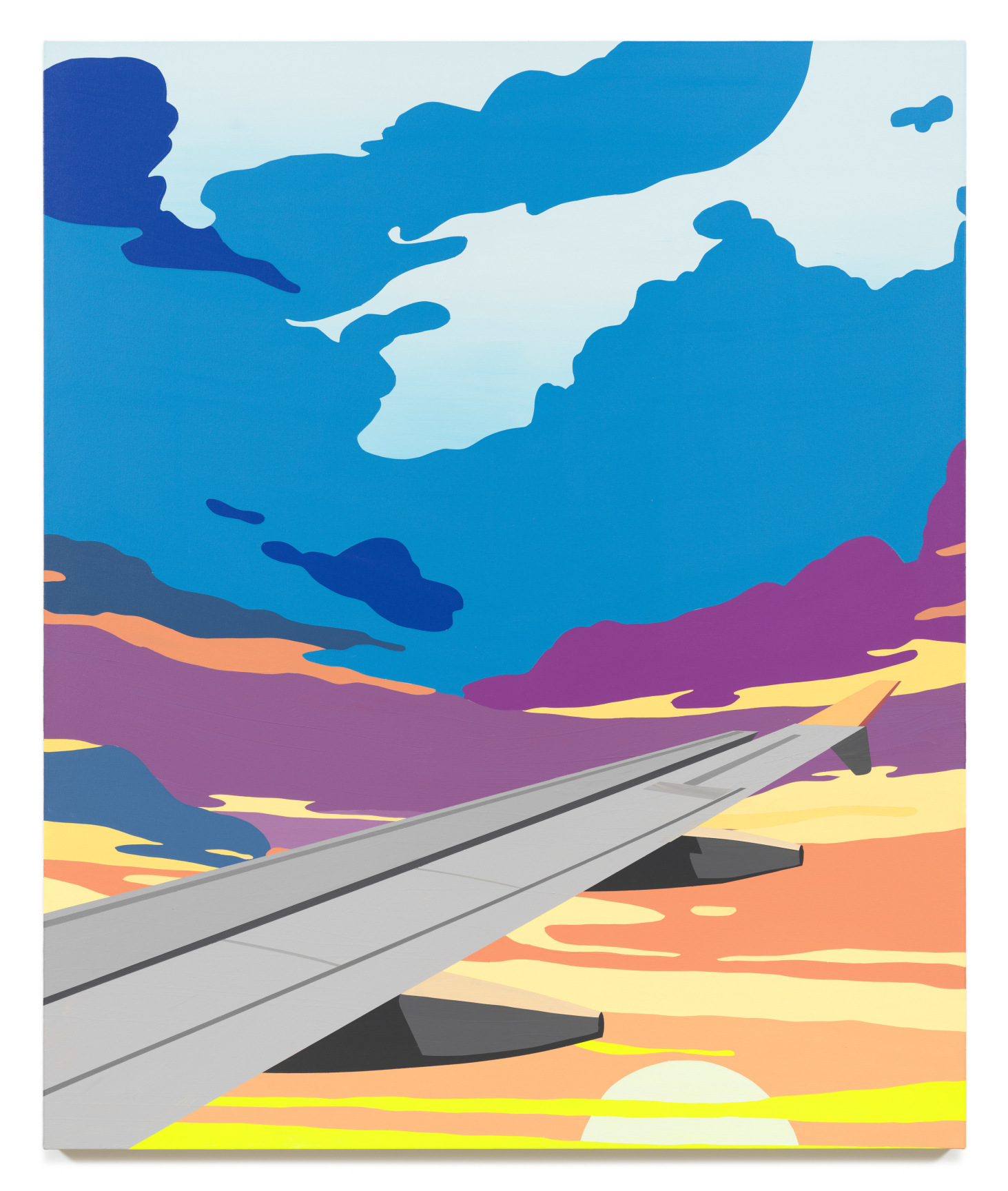 In Air, 2022, Acrylic on canvas, 60 x 50 inches, 152.4 x 127 cm, MMG#34950