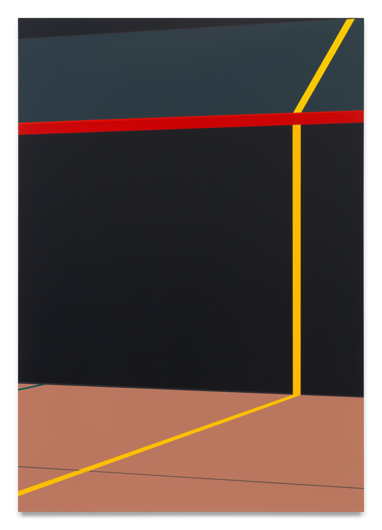 The Racquet Club of Philadelphia, 2023, Acrylic on dibond,