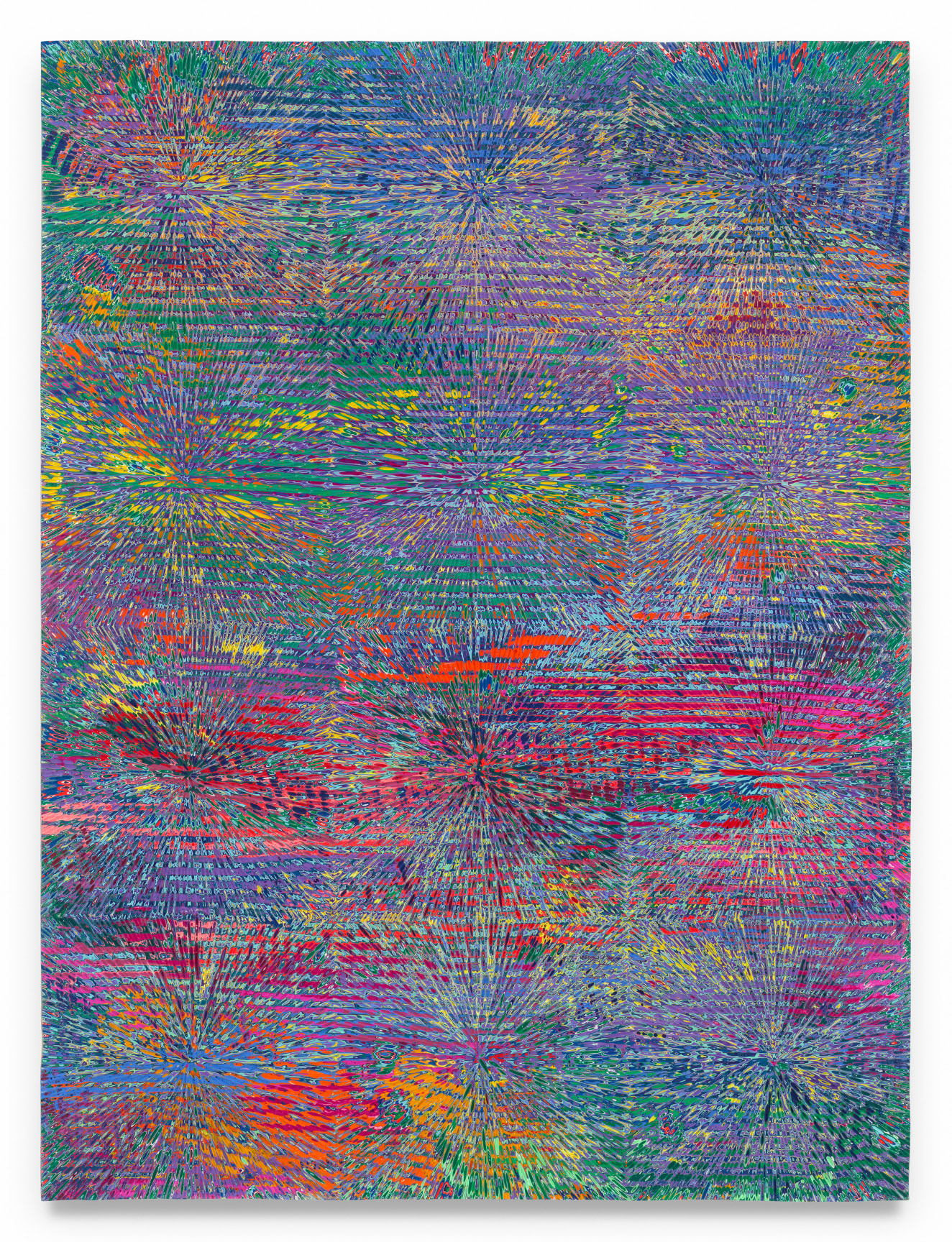 Untitled #11, 2023, Acrylic on panel, 40 x 30 inches, 101.6 x 76.2 cm,&nbsp;MMG#36735