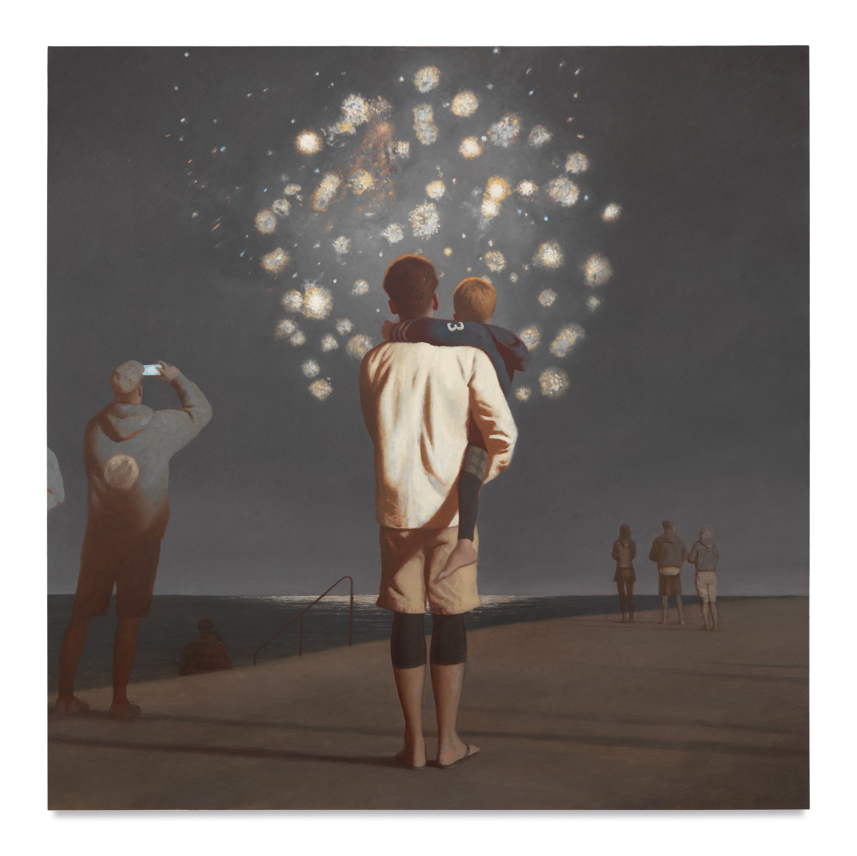 Bo Bartlett, Fourth of July, 2016, Oil on linen