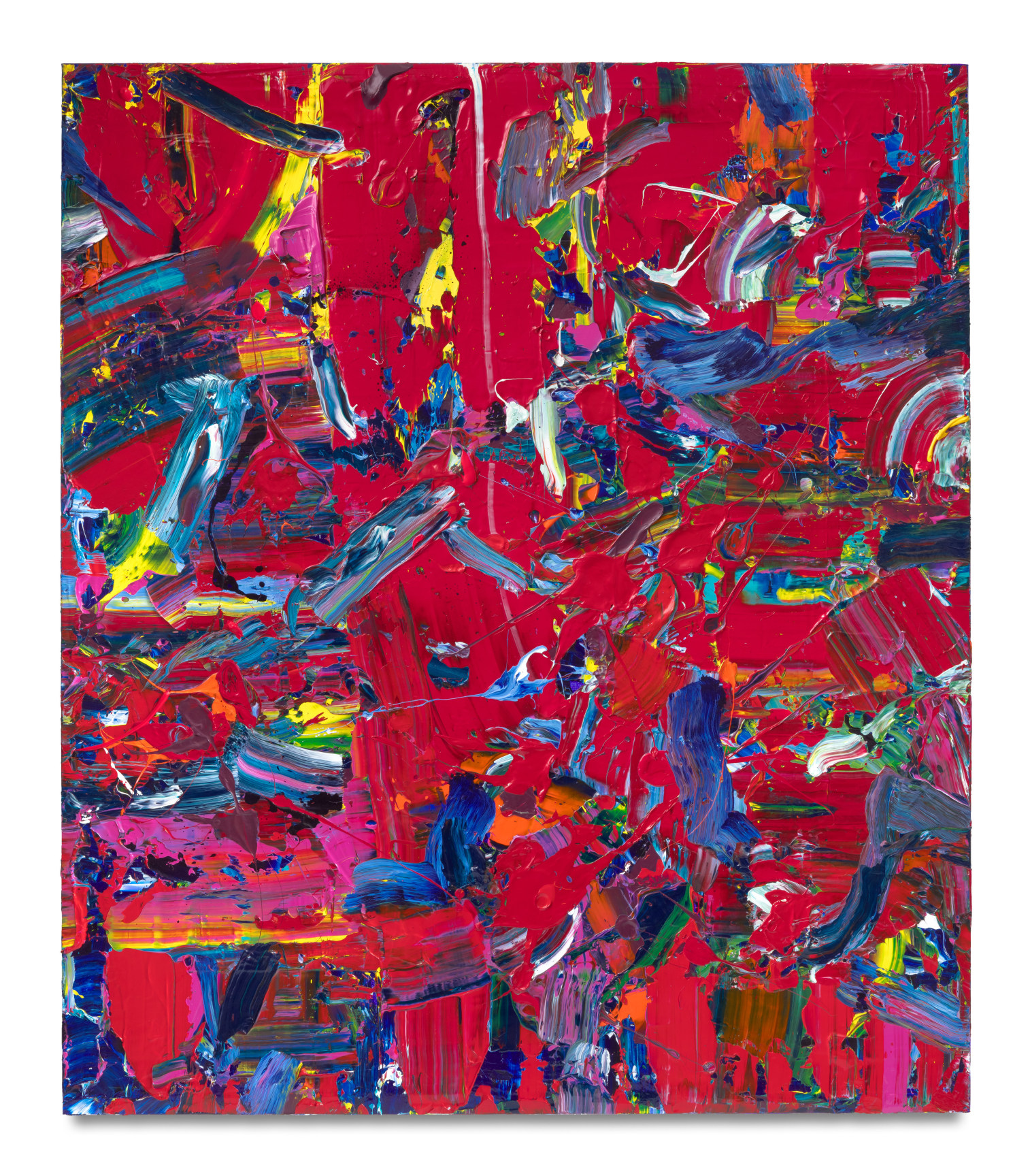 Fresh Paint, 2023, Acrylic on linen, 60 x 52 inches, 152.4 x 132.1 cm,&nbsp;MMG#36258