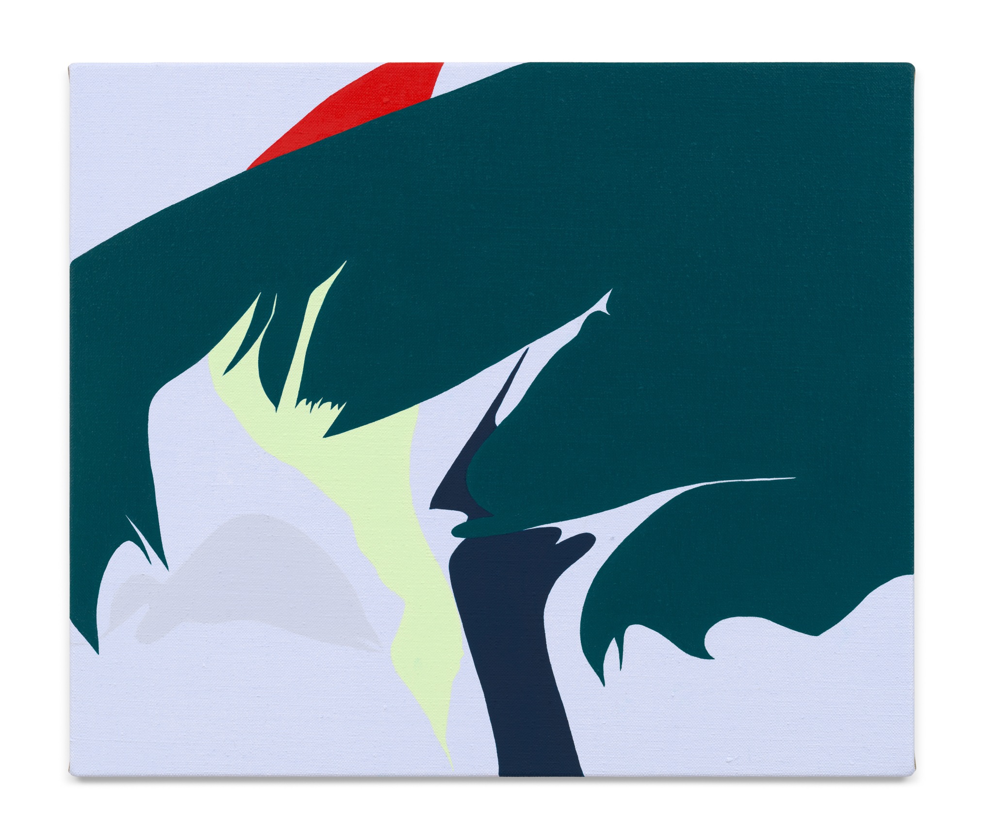 Dawn Shadows, 2023, Oil and acrylic on linen, 17 x 20 inches, 43.2 x 50.8 cm,&nbsp;MMG#36127