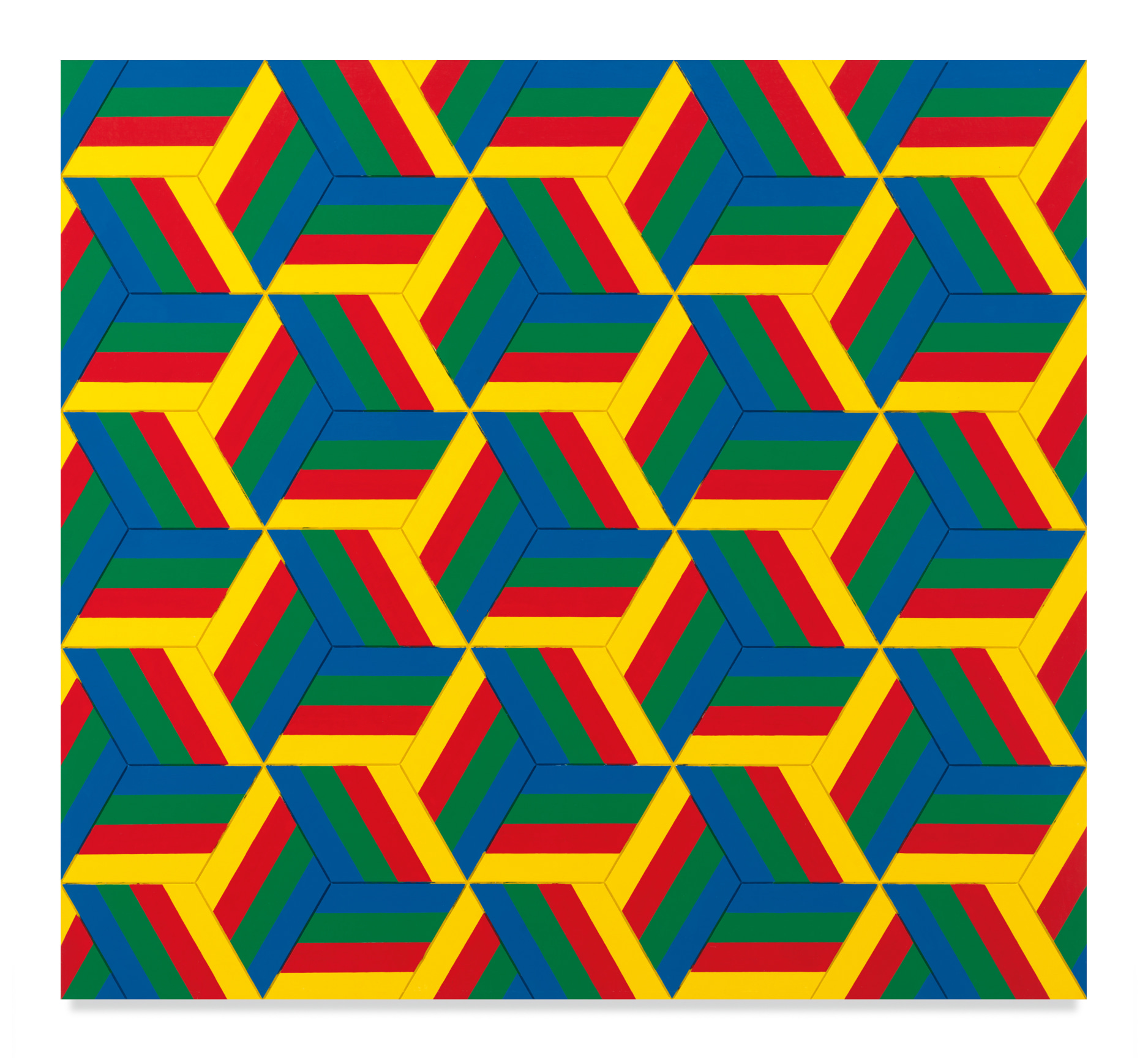 Untitled (0113/14), 2013 - 2014, Acrylic latex paint on cnc milled mdf panel,