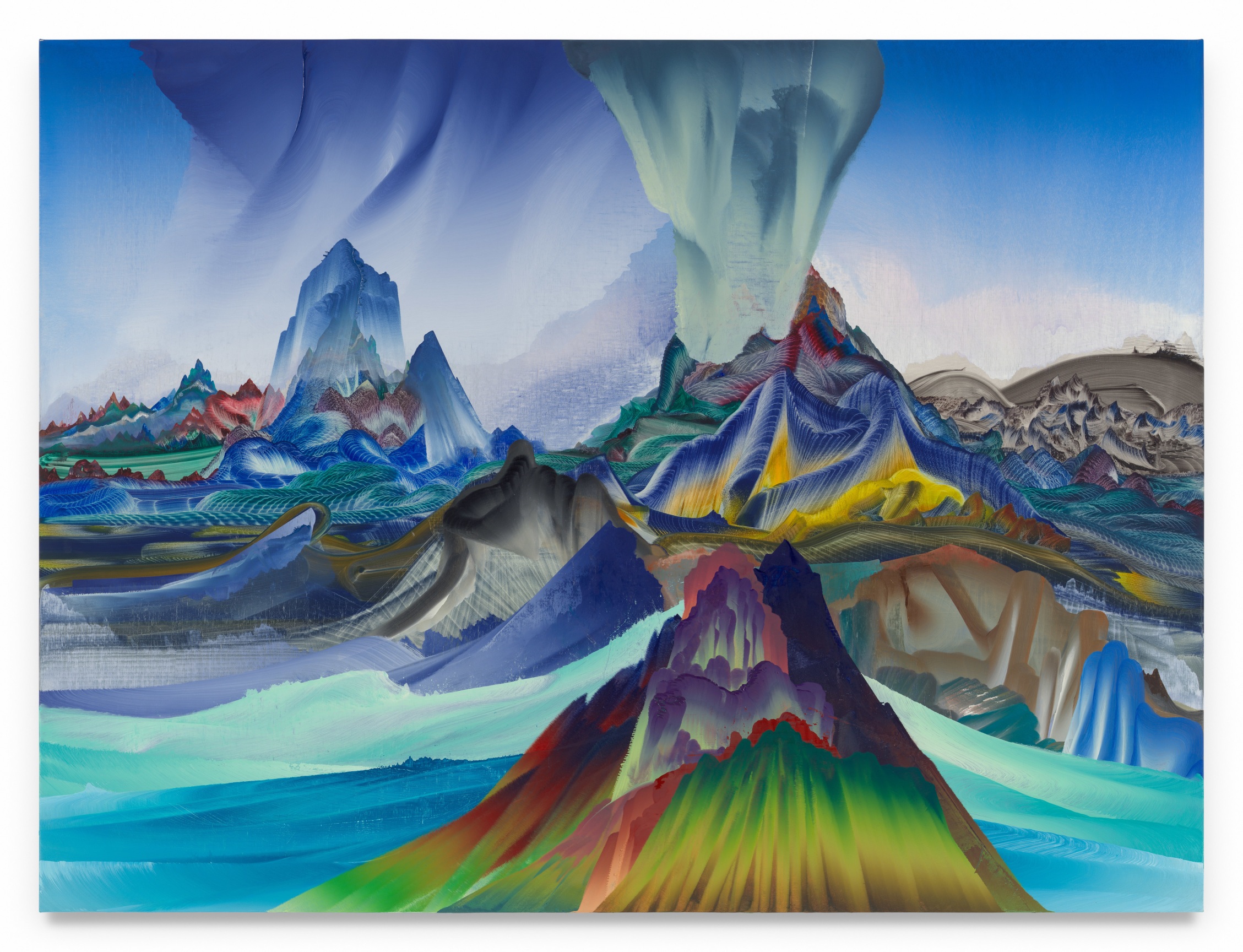 Dopamine Blast, 2023, Oil on linen, 48 x 64 inches, 121.9 x 162.6 cm,&nbsp;MMG#36825