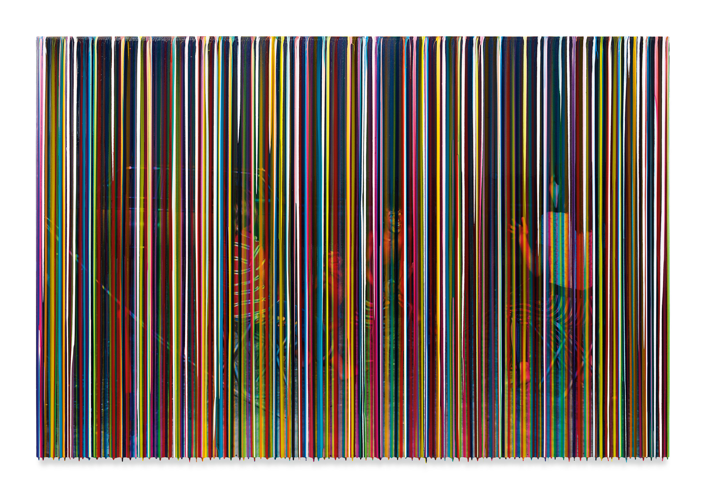 THEMAKINGSOFYOU, 2022, Epoxy resin and pigments on wood,