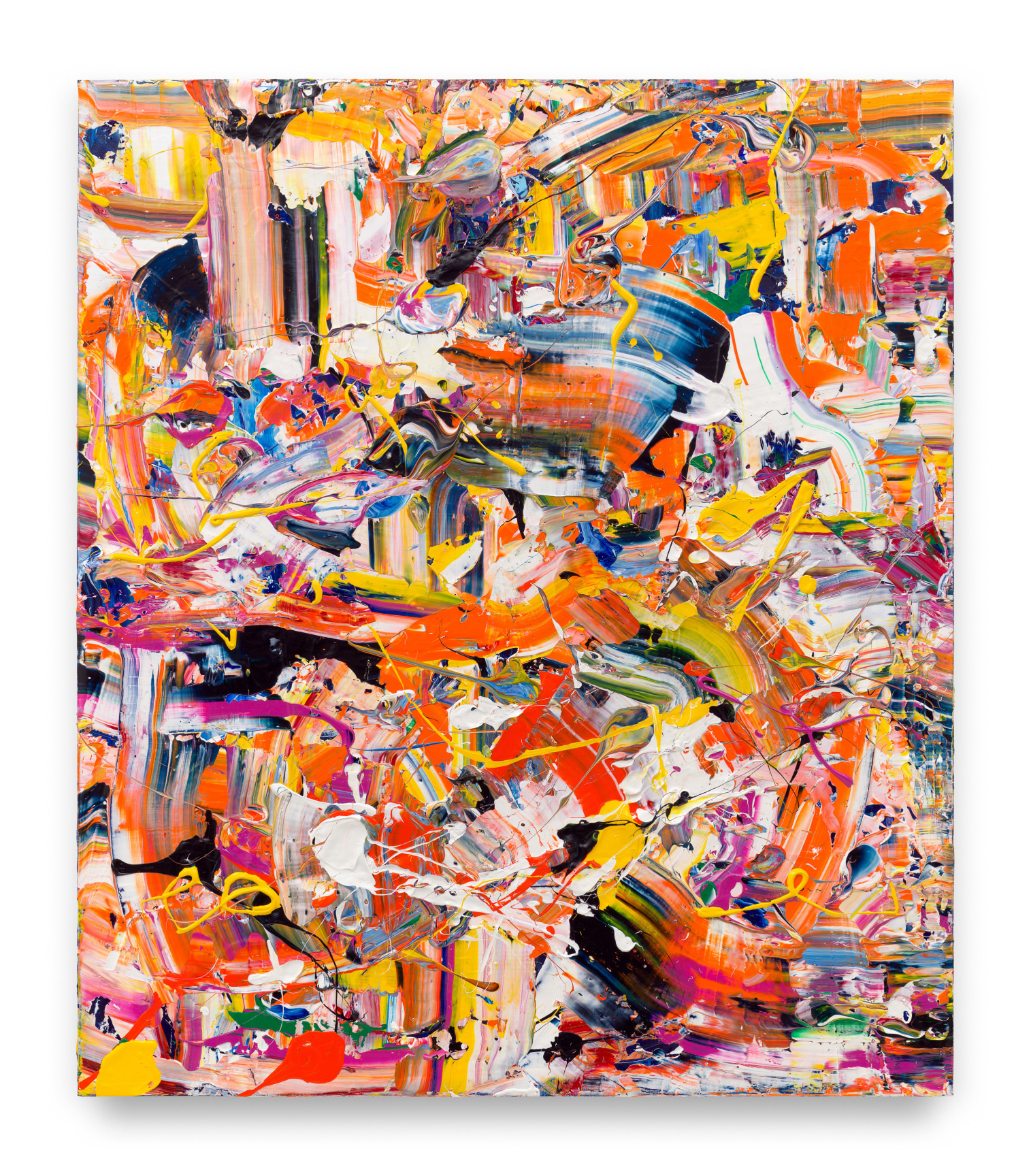 In Bloom, 2023, Acrylic on linen, 60 x 52 inches, 152.4 x 132.1 cm, MMG#35536