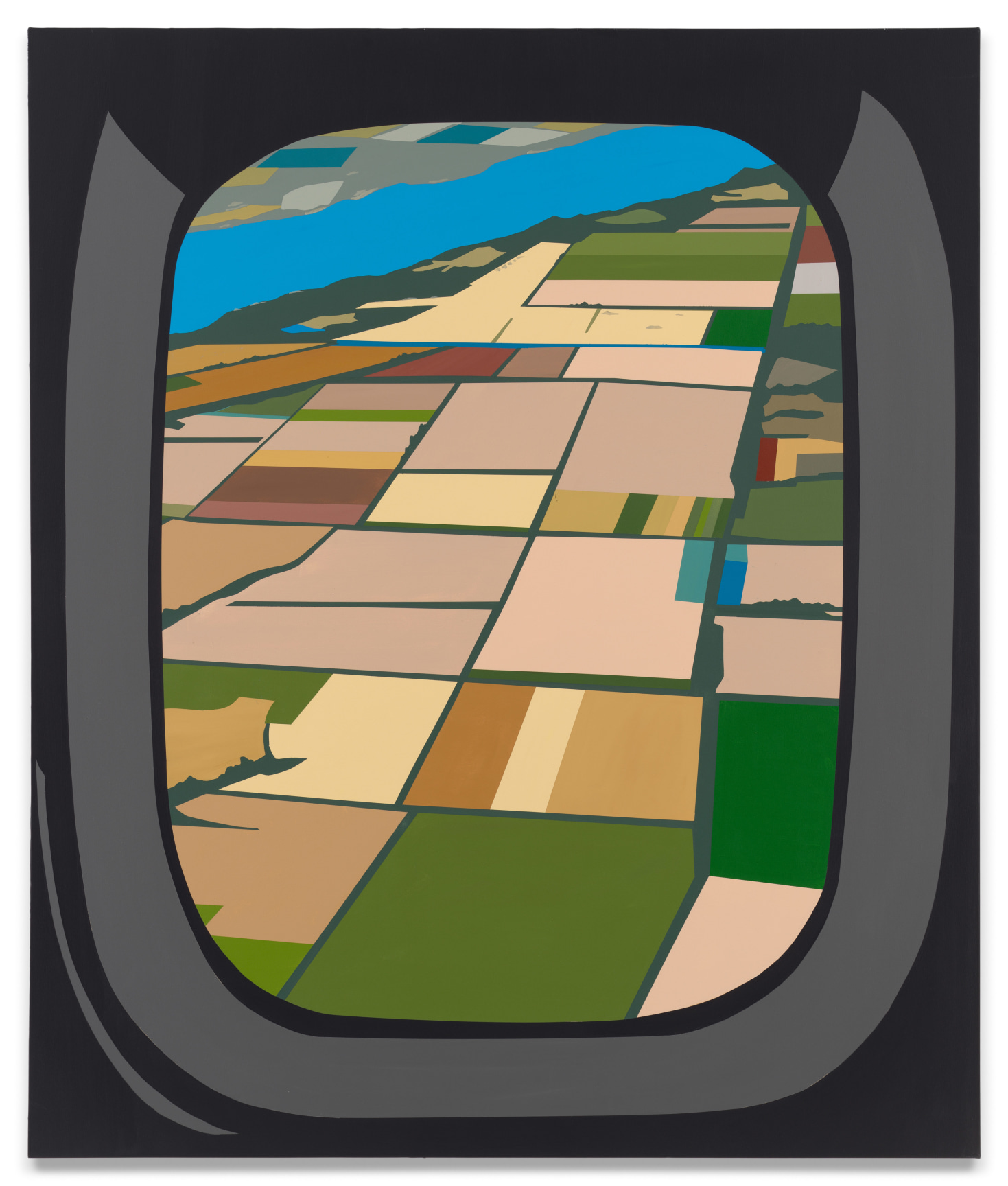 En Route, 2023, Acrylic on canvas, 74 1/4 x 62 1/8 inches, 188.6 x 157.8 cm,&nbsp;MMG#36406