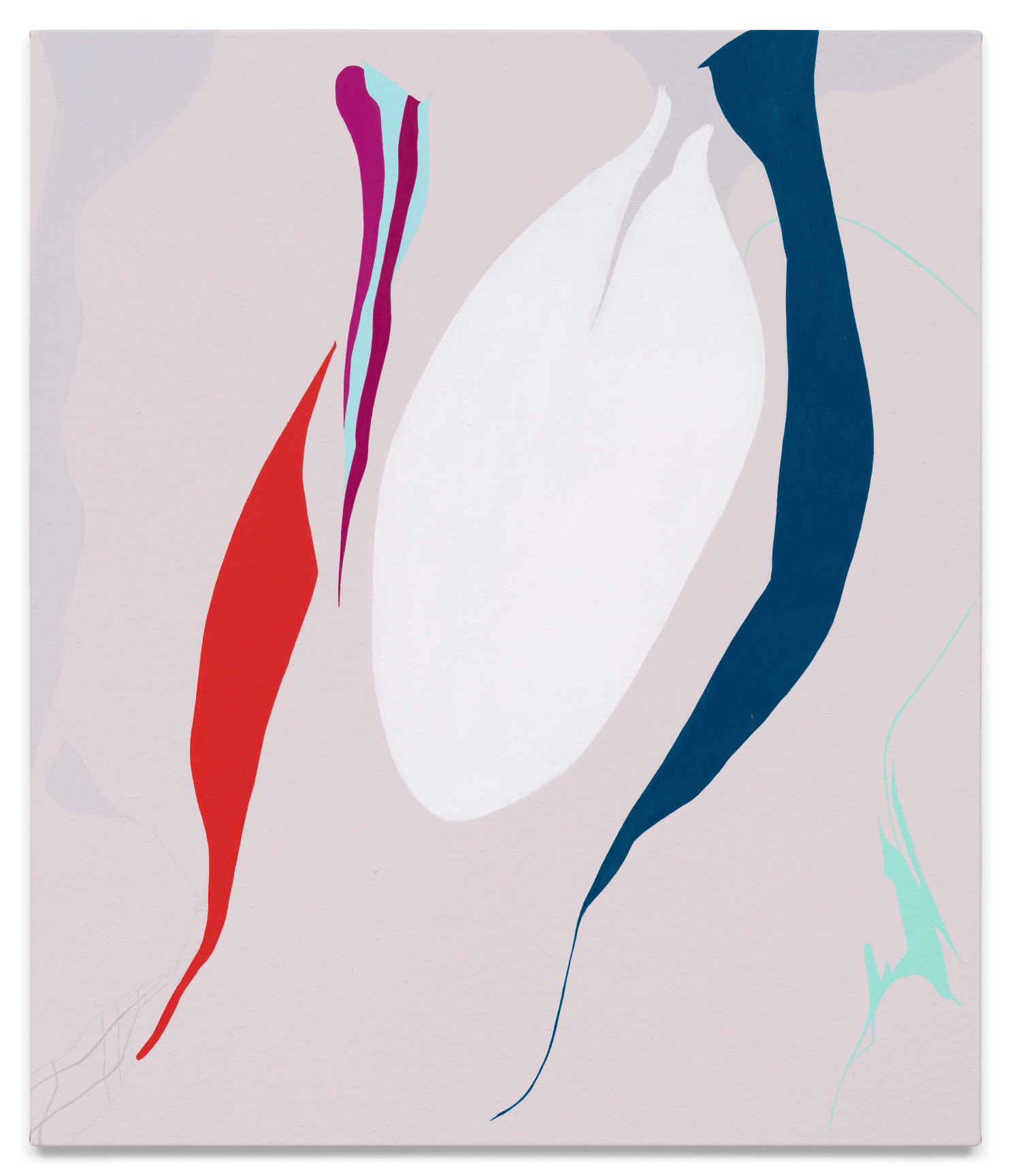 Salty, 2023, Oil and acrylic on linen, 30 x 25 1/2 inches, 76.2 x 64.8 cm,&nbsp;MMG#36134