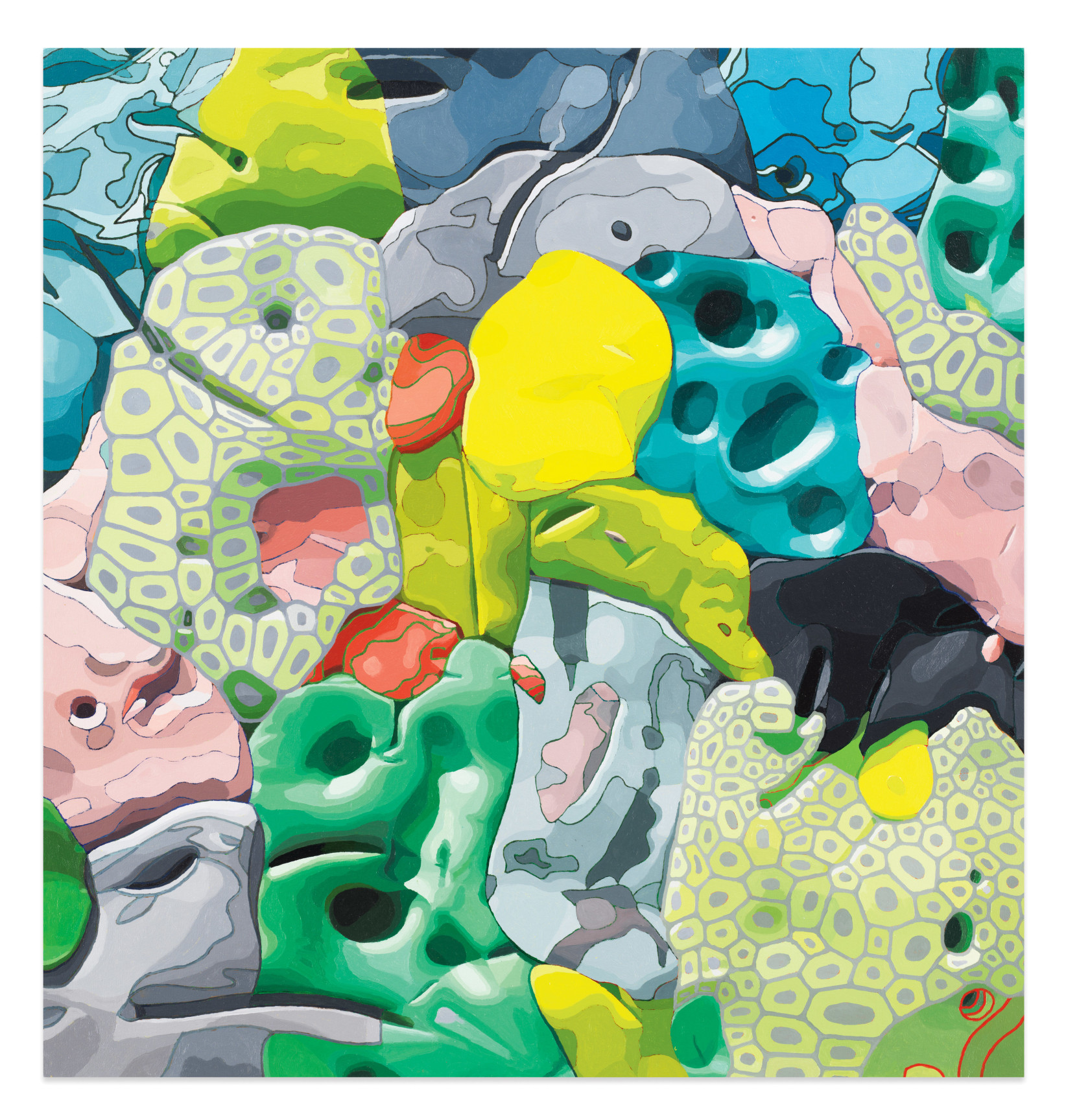 Untitled,&nbsp;2021, Oil on Canvas, 40 x 38 inches, 101.6 x 96.5 cm, MMG#33731