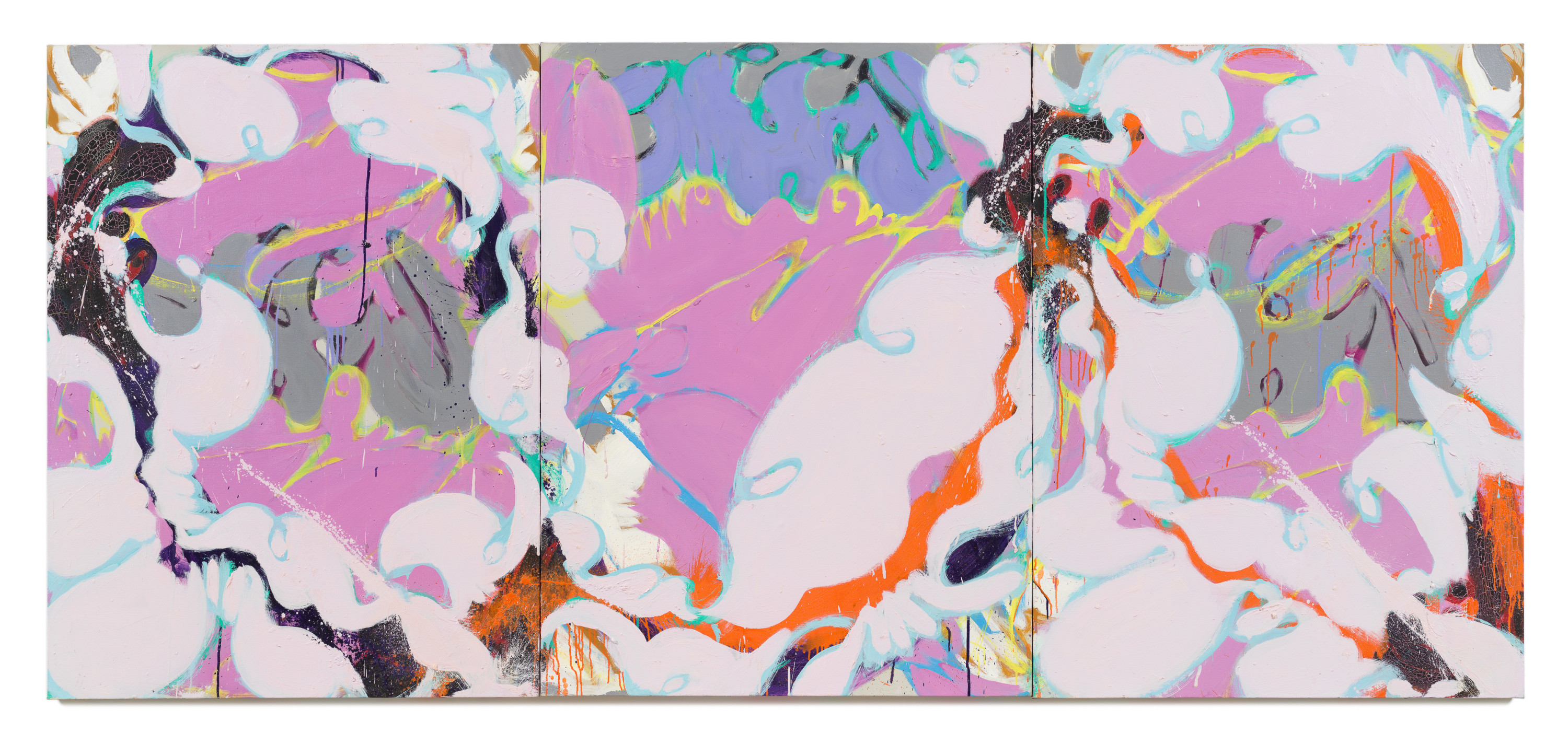 Untitled, 1979, Oil on canvas, 48 x 108 3/8 inches, 121.9 x 275.3 cm, MMG#34176
