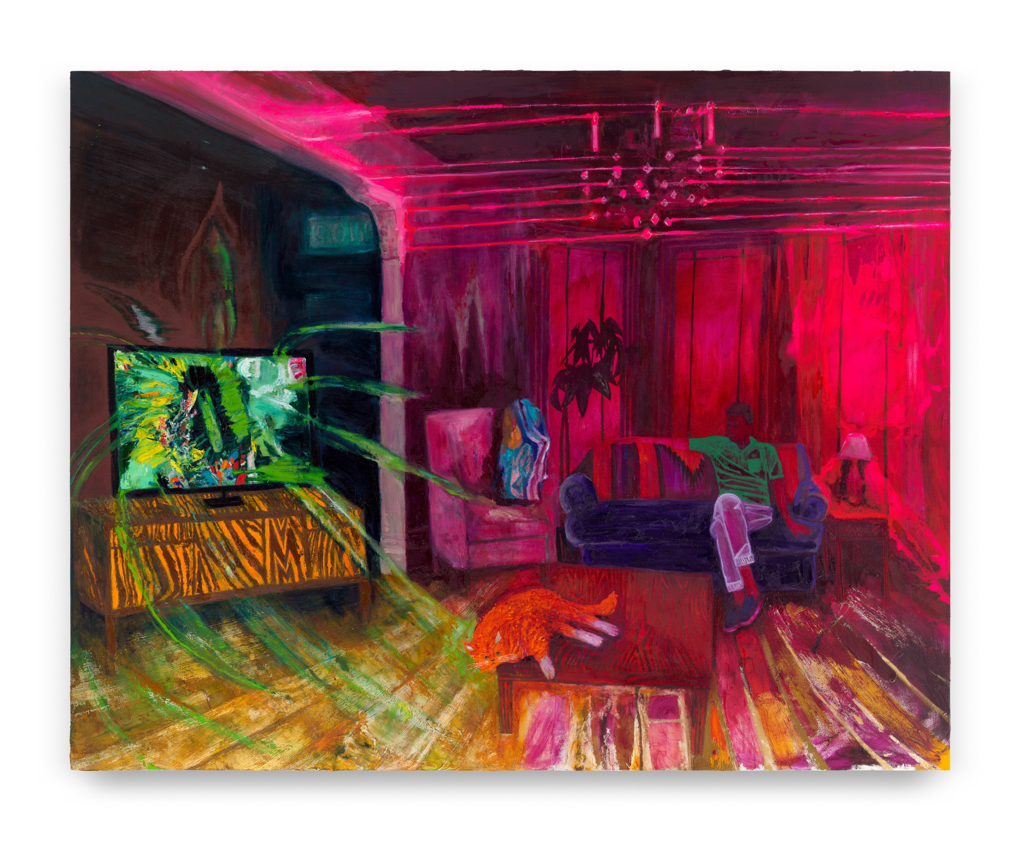 Lars and Helen, 2021-23, Oil on linen, 78 x 98 inches, 198.1 x 248.9 cm,&nbsp;MMG#35350