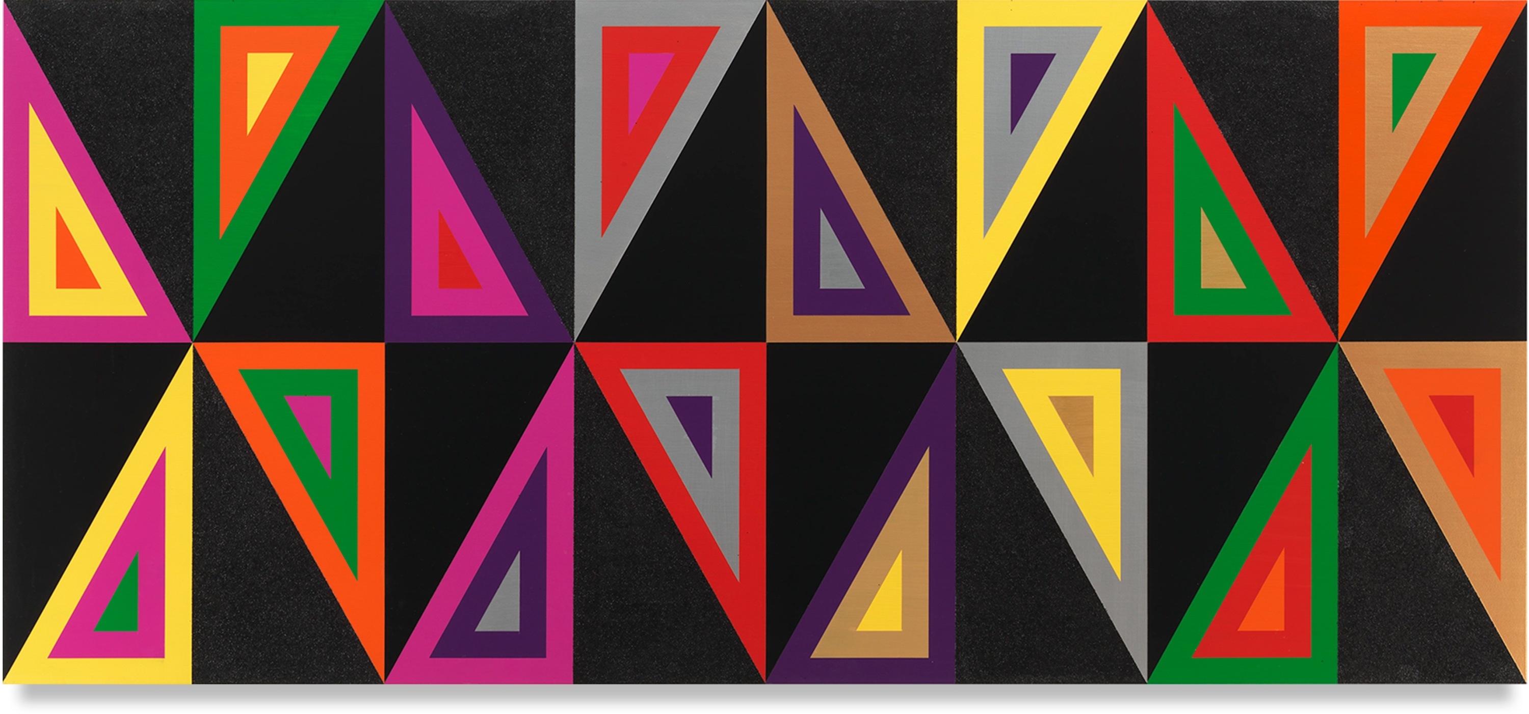 Untitled (Ghosts After Albert Ayler), 2020,&nbsp;Acrylic paint and glitter on wood,&nbsp;36 x 80 inches,&nbsp;91.4 x 203.2 cm,&nbsp;MMG#32460