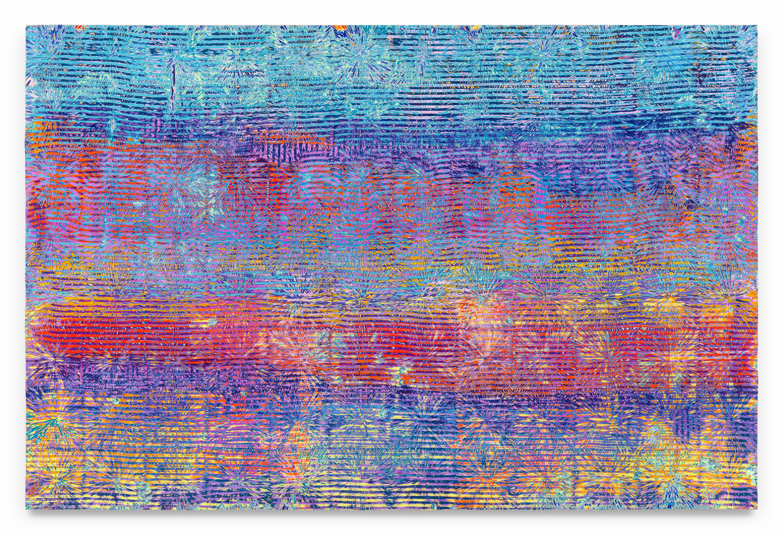 Untitled #16, 2023, Acrylic on panel, 40 x 60 inches, 101.6 x 152.4 cm,&nbsp;MMG#36737