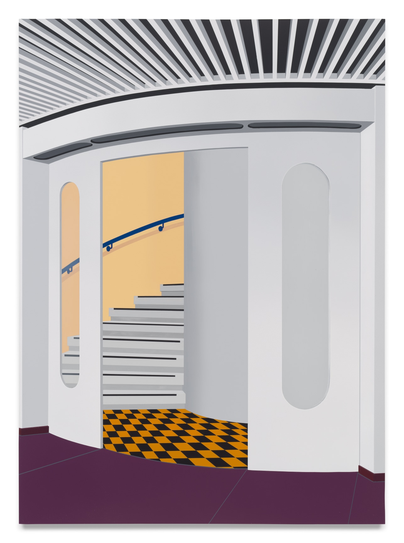 Dreilinden, 2023, Acrylic on dibond, 33 1/2 x 24 inches, 84.5 x 61 cm,&nbsp;MMG#36228