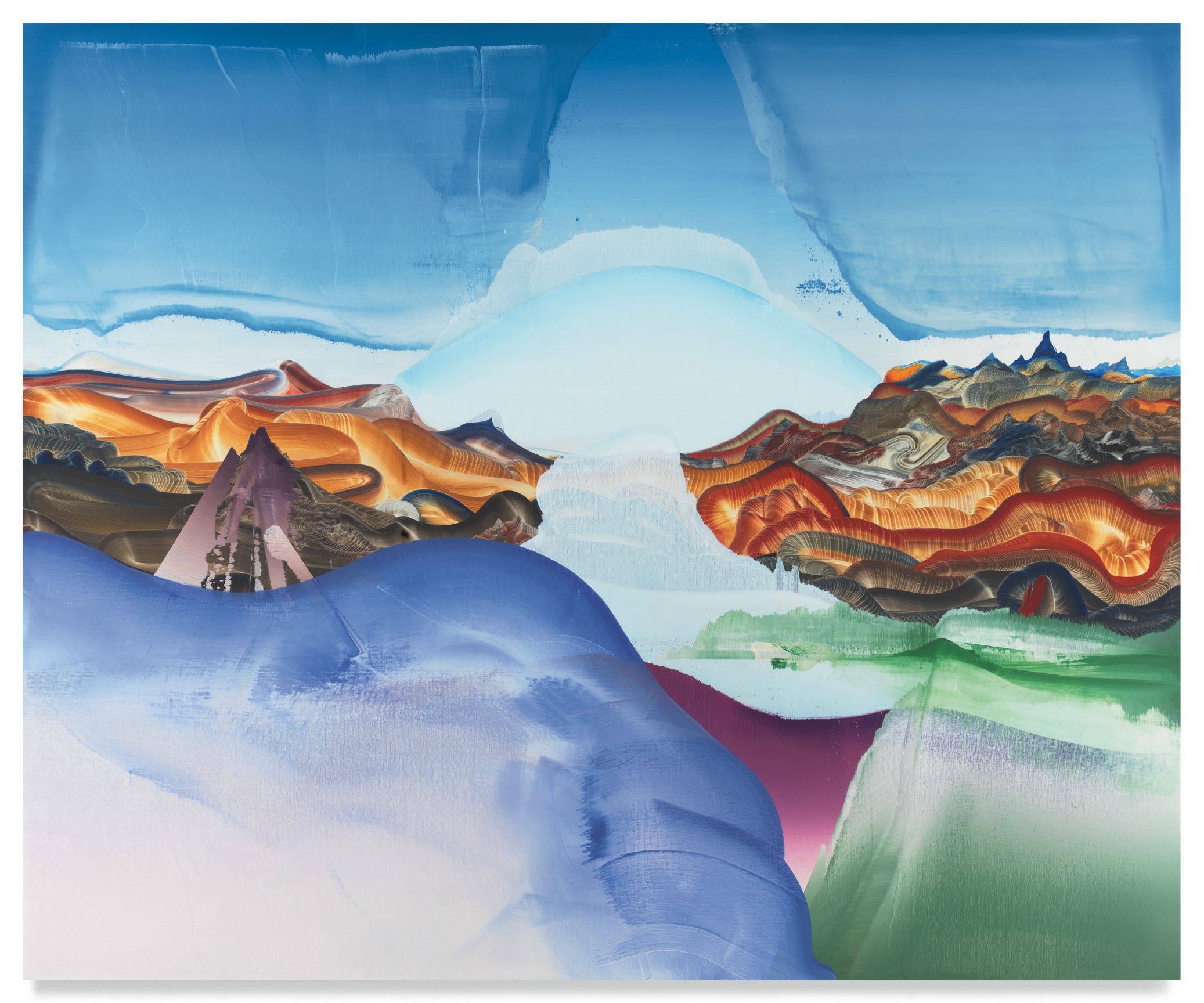 Terroir, 2021, Oil on linen, 76 x 92 inches, 193 x 233.7 cm, MMG#33752