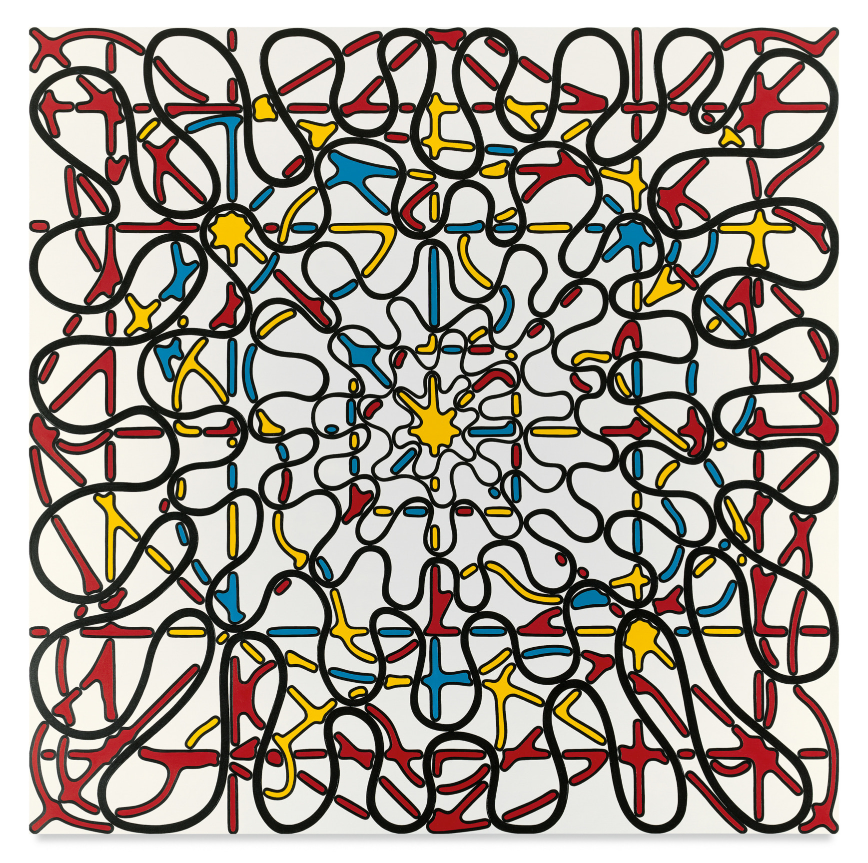 Sur le Motif, 2022, Oil on canvas, 75 x 75 inches, 190.5 x 190.5 cm, MMG#34766