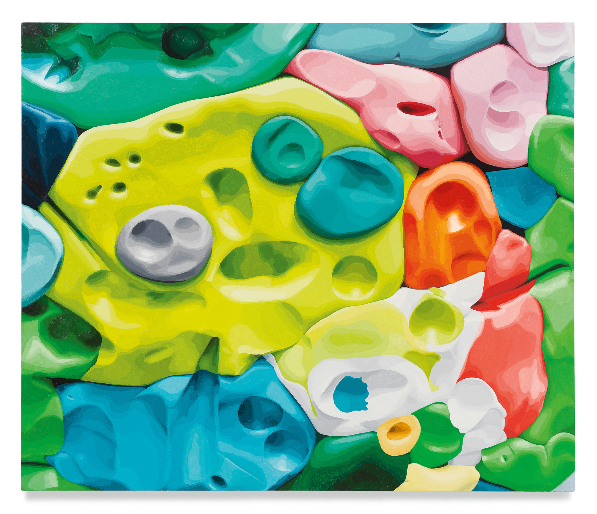 Untitled, 2022, Oil on canvas, 44 x 52 inches, 111.8 x 132.1 cm, MMG#34480