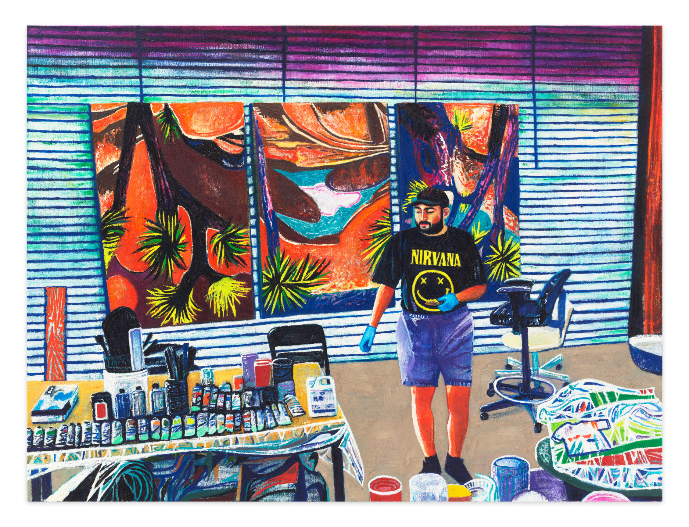 Ben, 2022, Oil on linen, 36 x 48 inches, 91.4 x 121.9 cm, MMG#35430