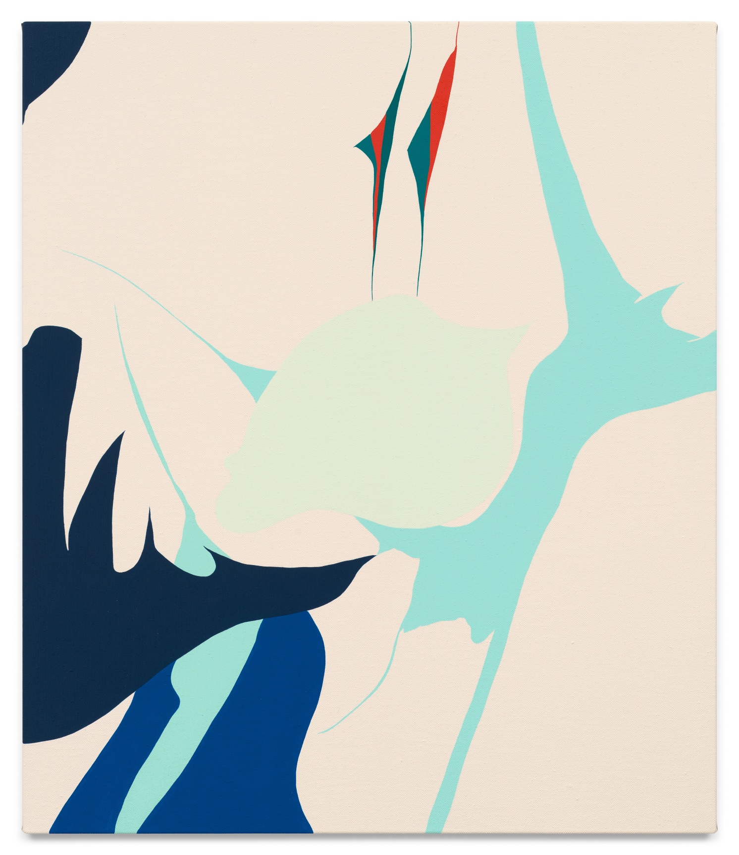 4 O&#039;Clock Cowboy, 2023, Oil and acrylic on linen, 30 x 25 1/2 inches, 76.2 x 64.8 cm,&nbsp;MMG#36135