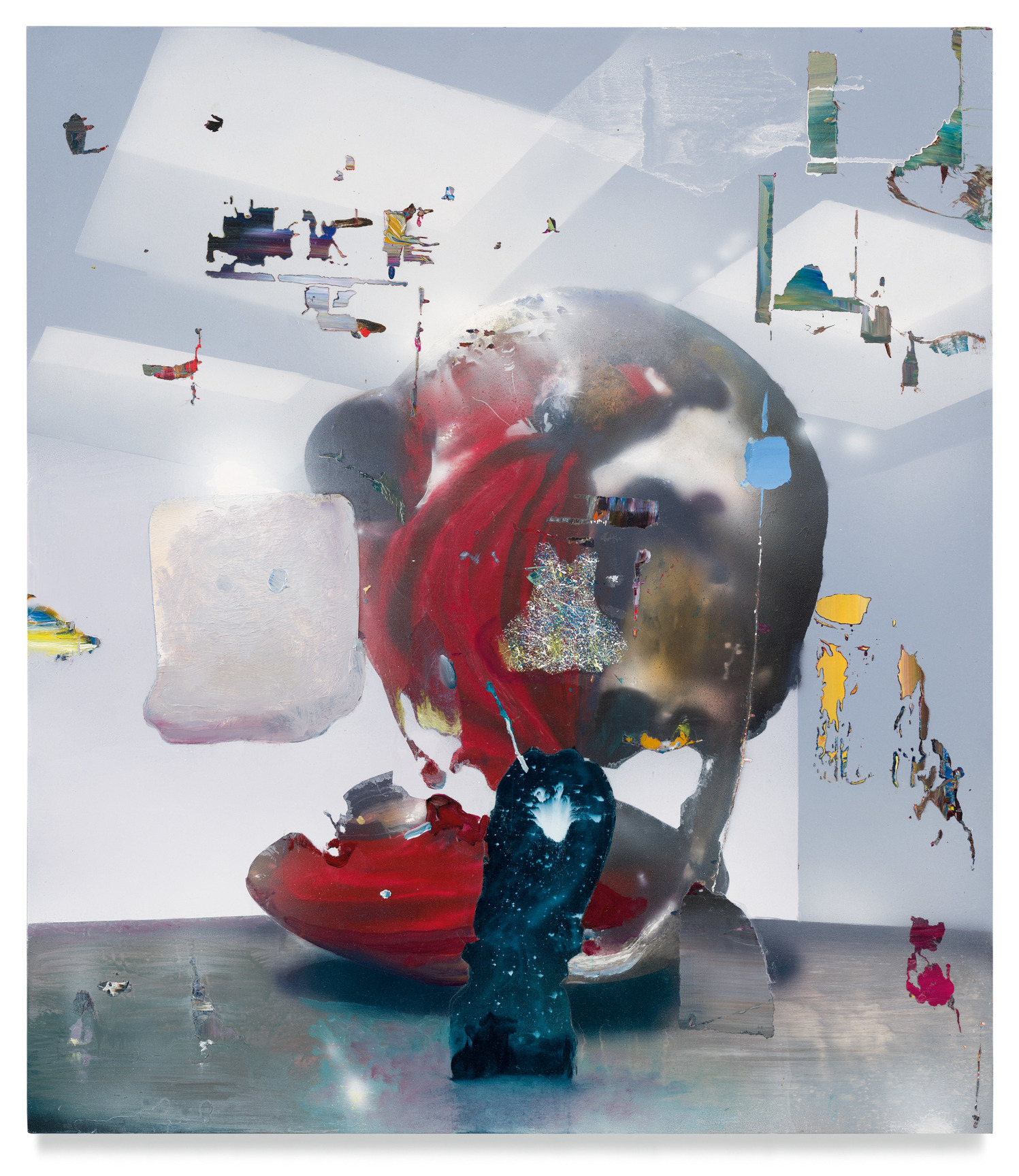 With, With Threshing Oar, 2021, Acrylic on canvas over panel,, 31 x 27 inches, 78.7 x 68.6 cm,&nbsp;MMG#33048