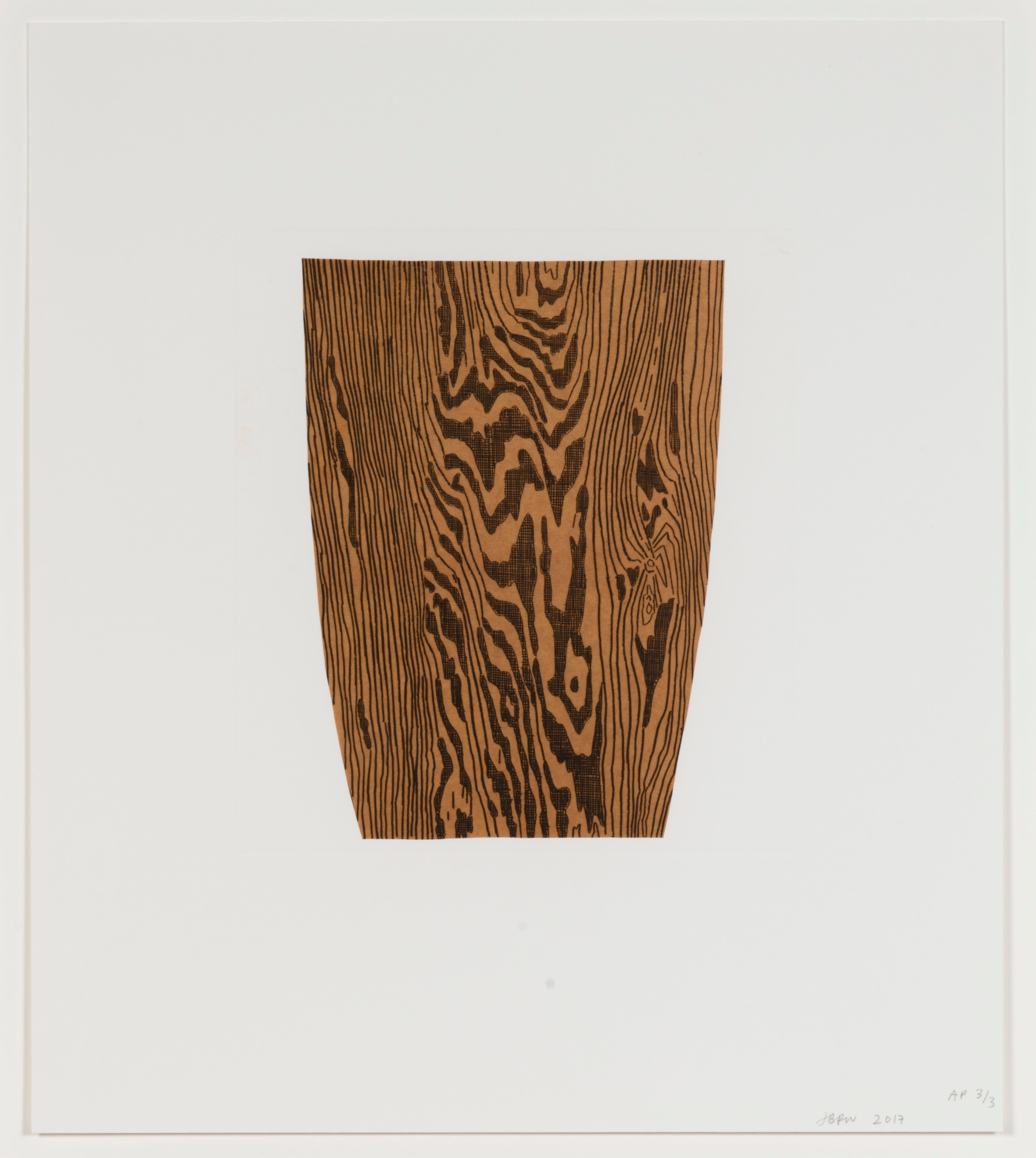 Jonas Wood, Untitled from 8 Pots, 2017 (WO113)