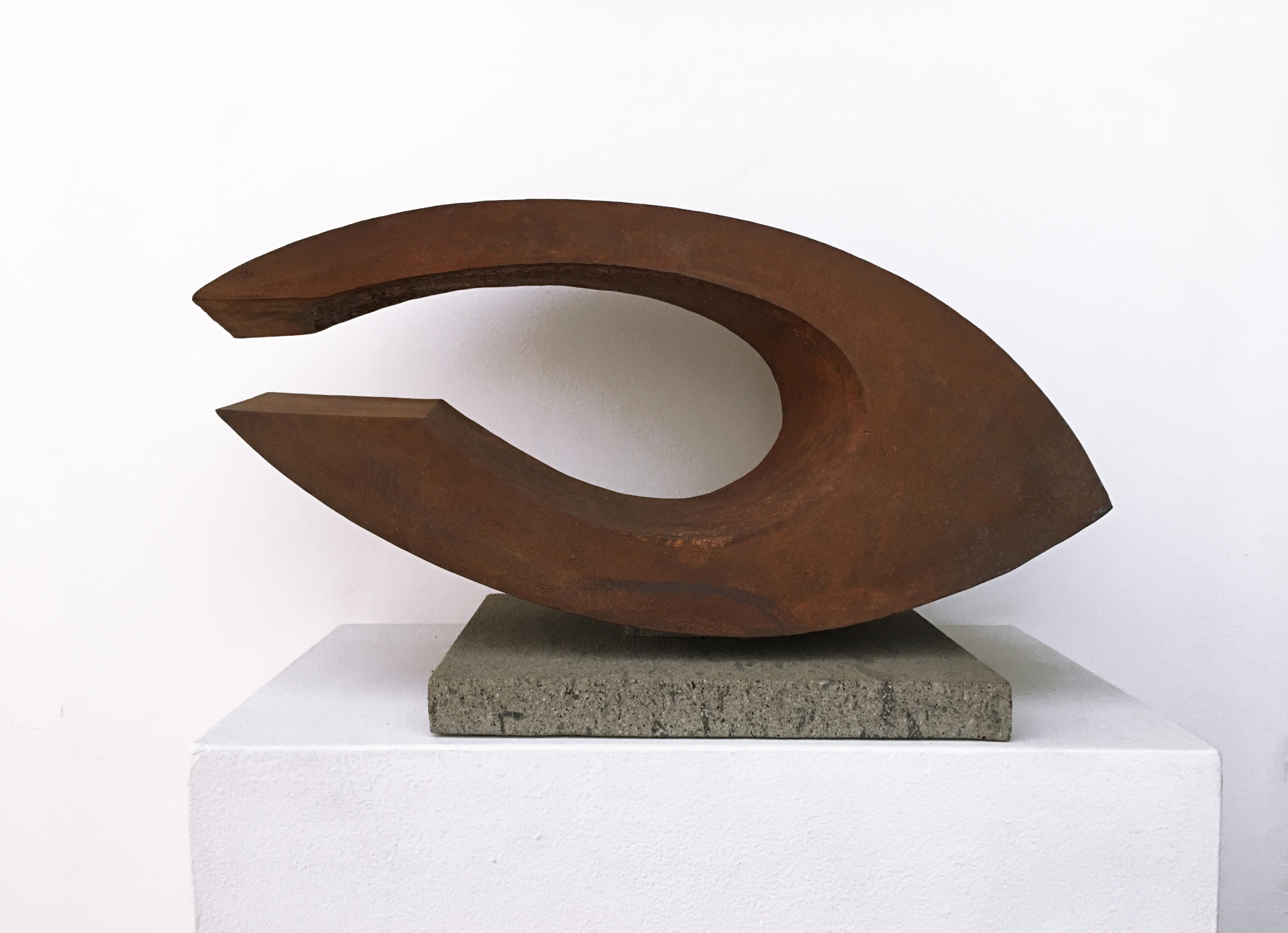 Beverly Pepper, Horizontal Twist Version I, Steel Sculpture