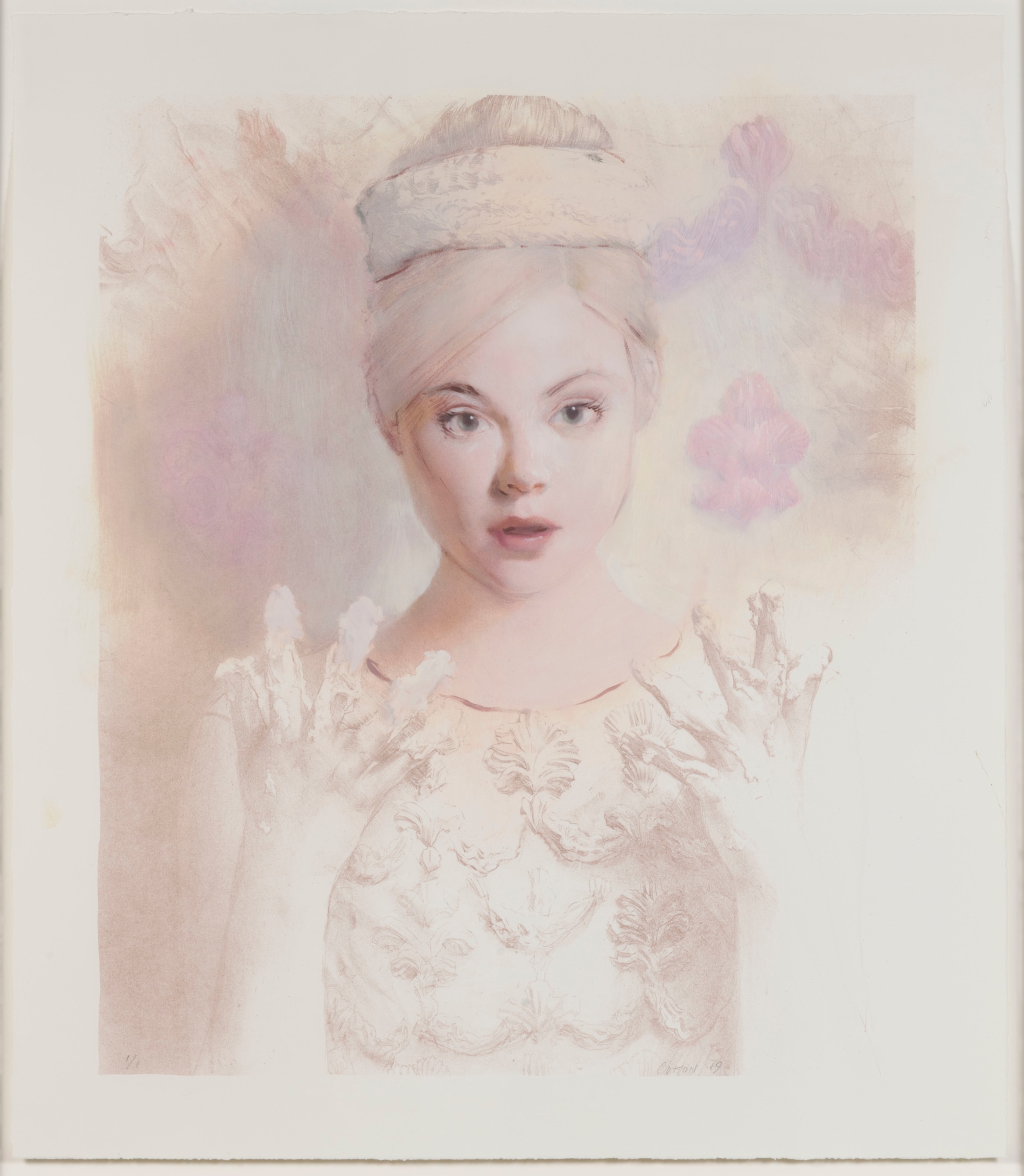 Will Cotton, Icing (Variation 1), 2019, Mixed media