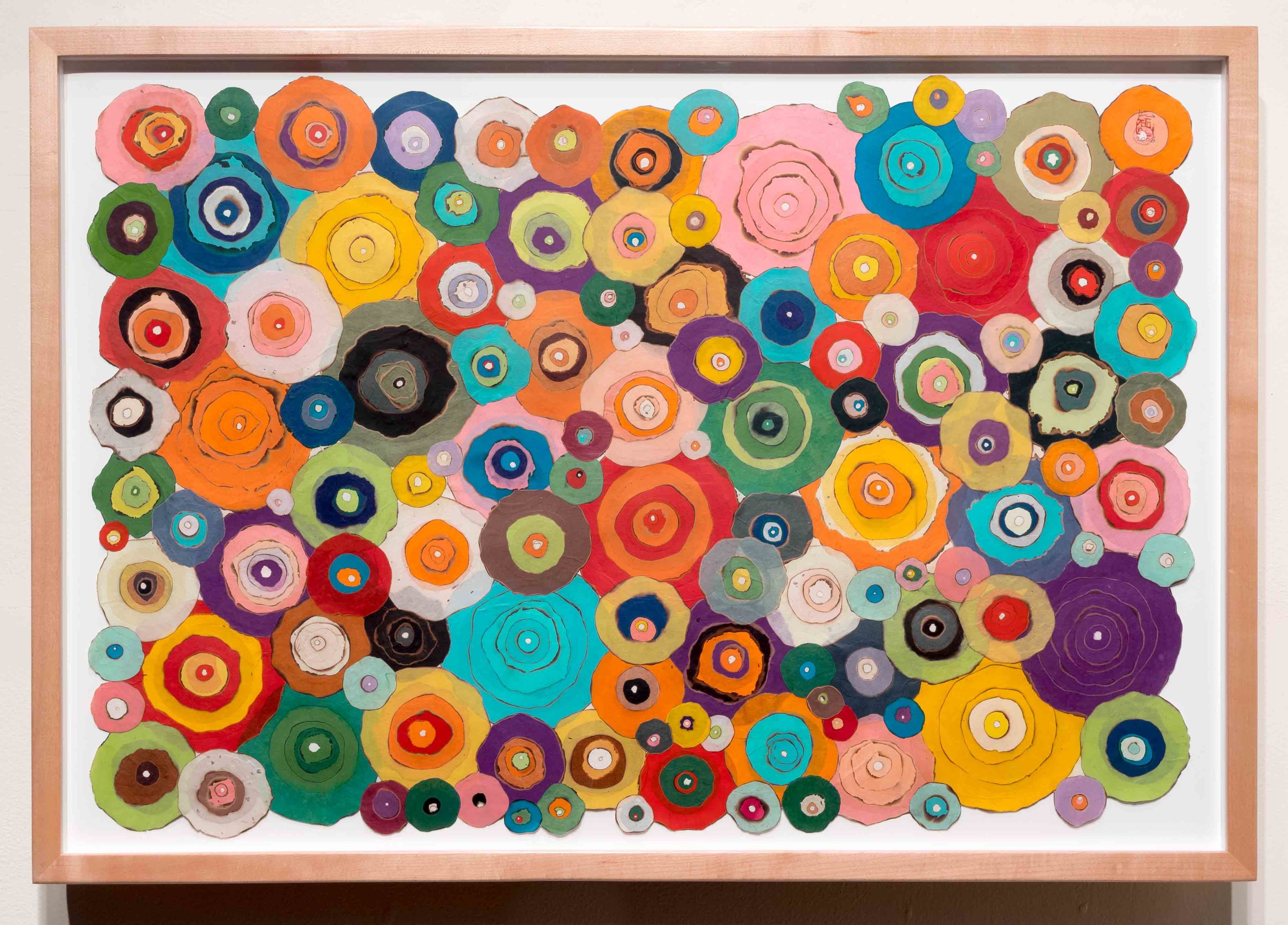 Minjung Kim, Pieno di Vuoto (Void in Fullness), Collage, Mixed media