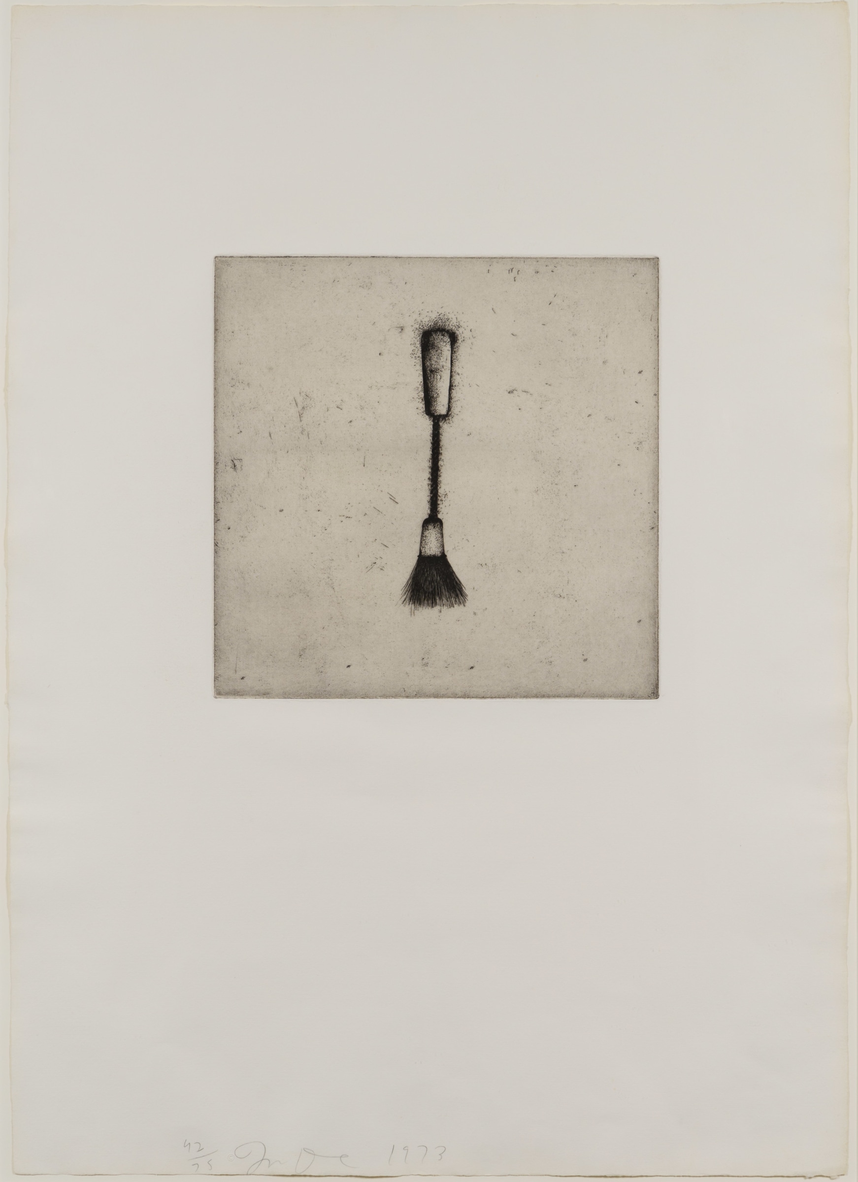 Jim Dine, Four German Brushes