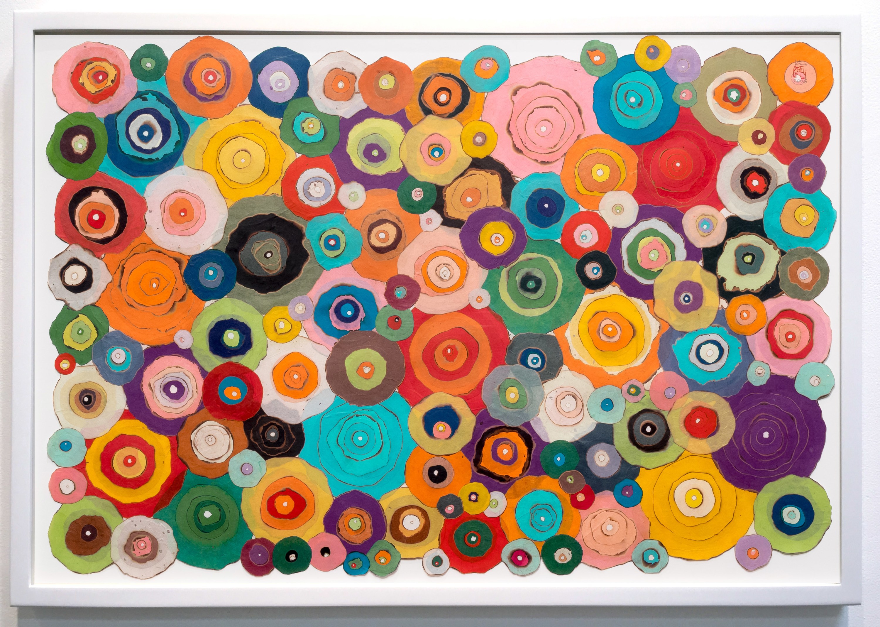 Minjung Kim, Pieno di Vuoto (Void in Fullness), Collage, Mixed media