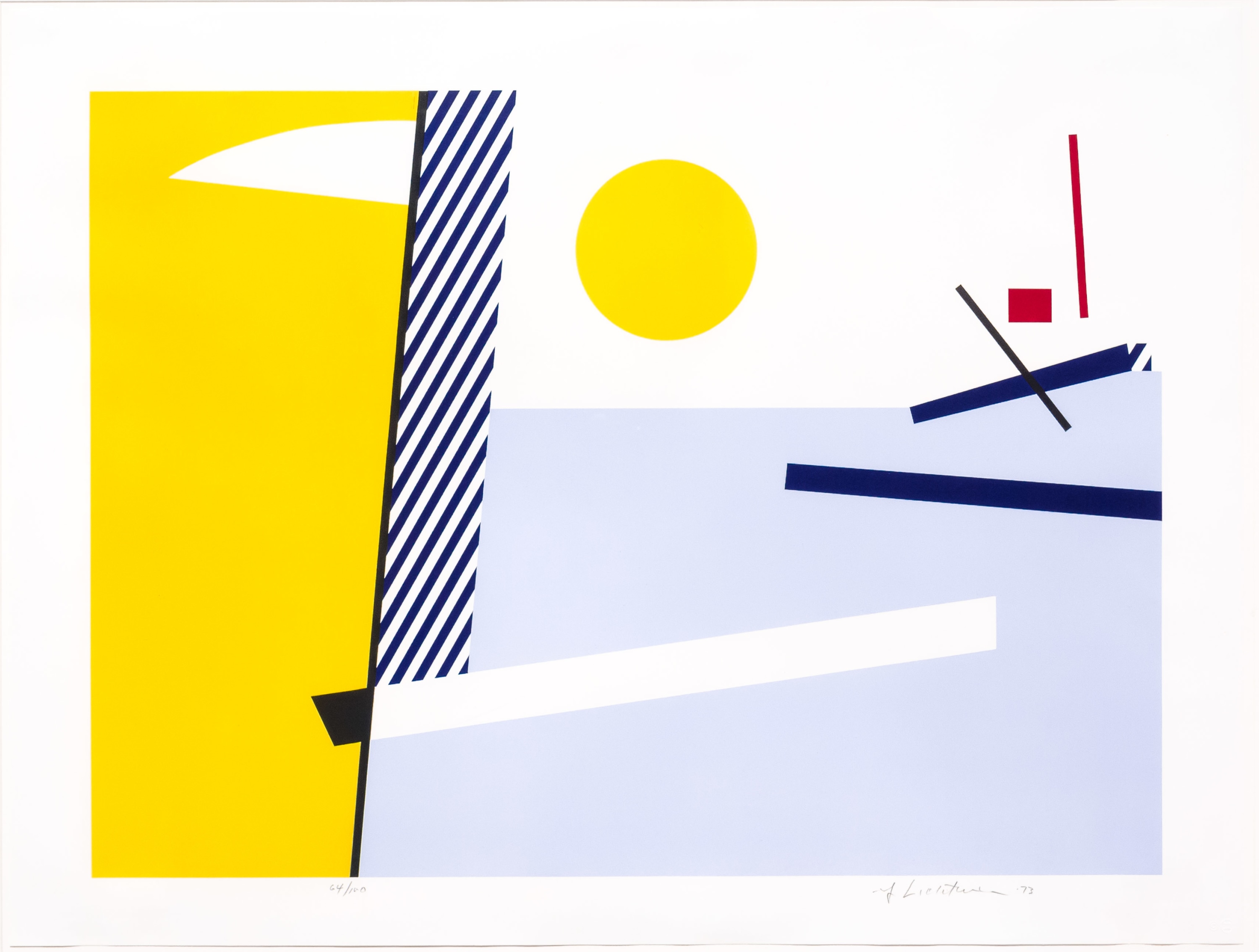 Roy Lichtenstein, Bull Head III, Lithograph, Screenprint