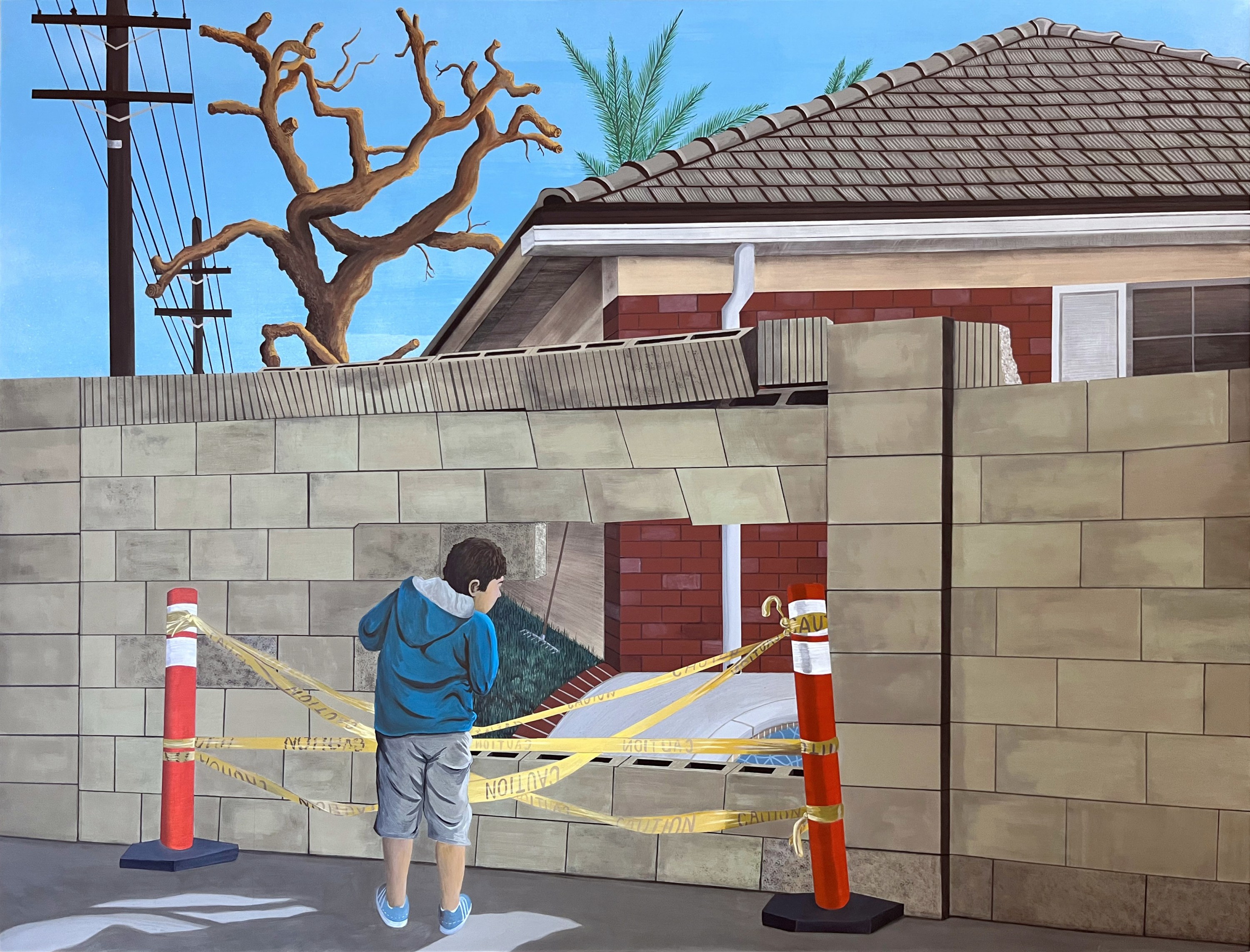 Ed Templeton, A Peek into the Rabbit Hole, 2022