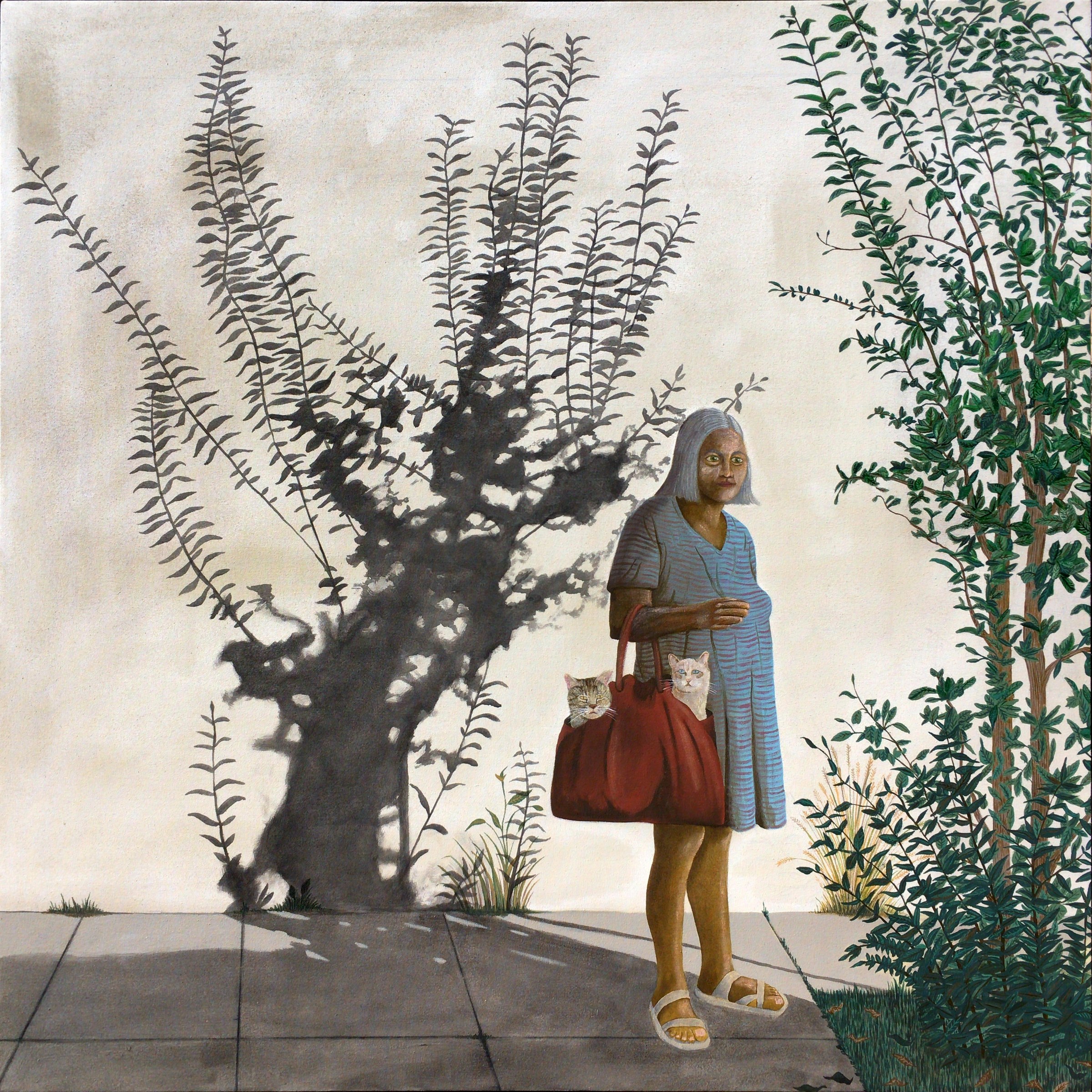 Ed Templeton, The Cat Woman, 2021