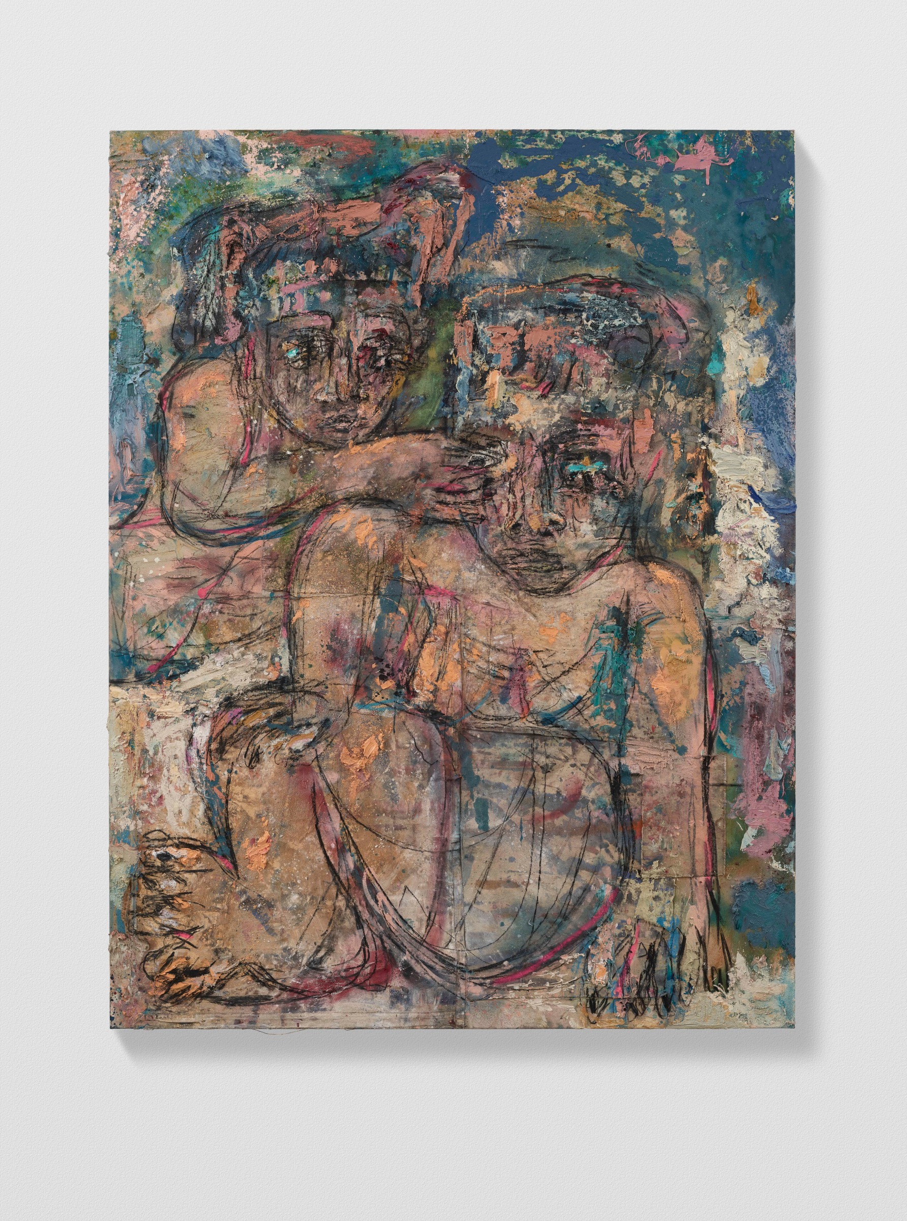 Daniel Crews-Chubb, Where the Wild Things are (Greek blue), 2021