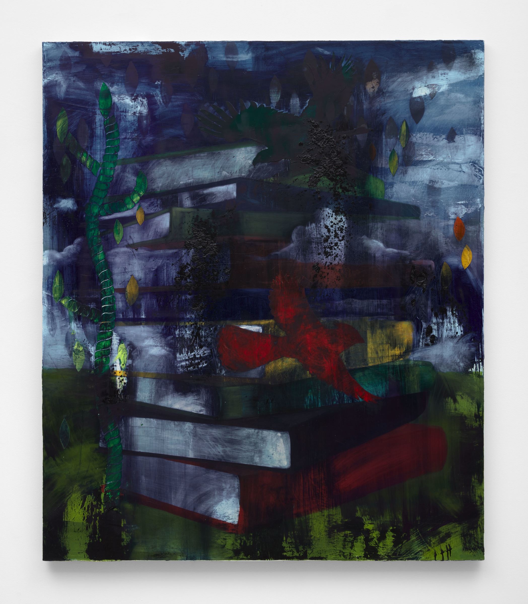 Dominic Chambers, Book Stack #3, 2021